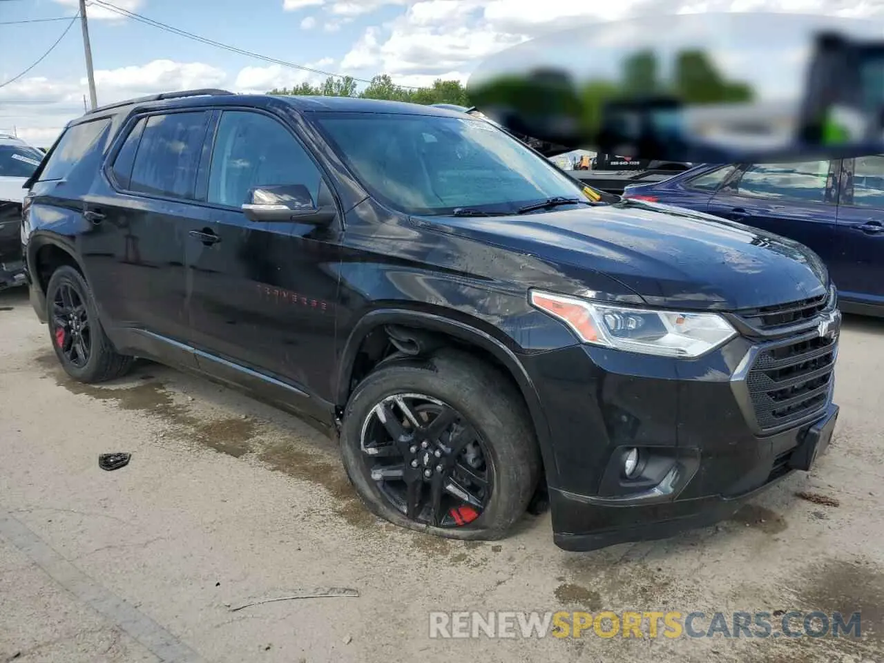4 Фотография поврежденного автомобиля 1GNERKKW6MJ238743 CHEVROLET TRAVERSE 2021