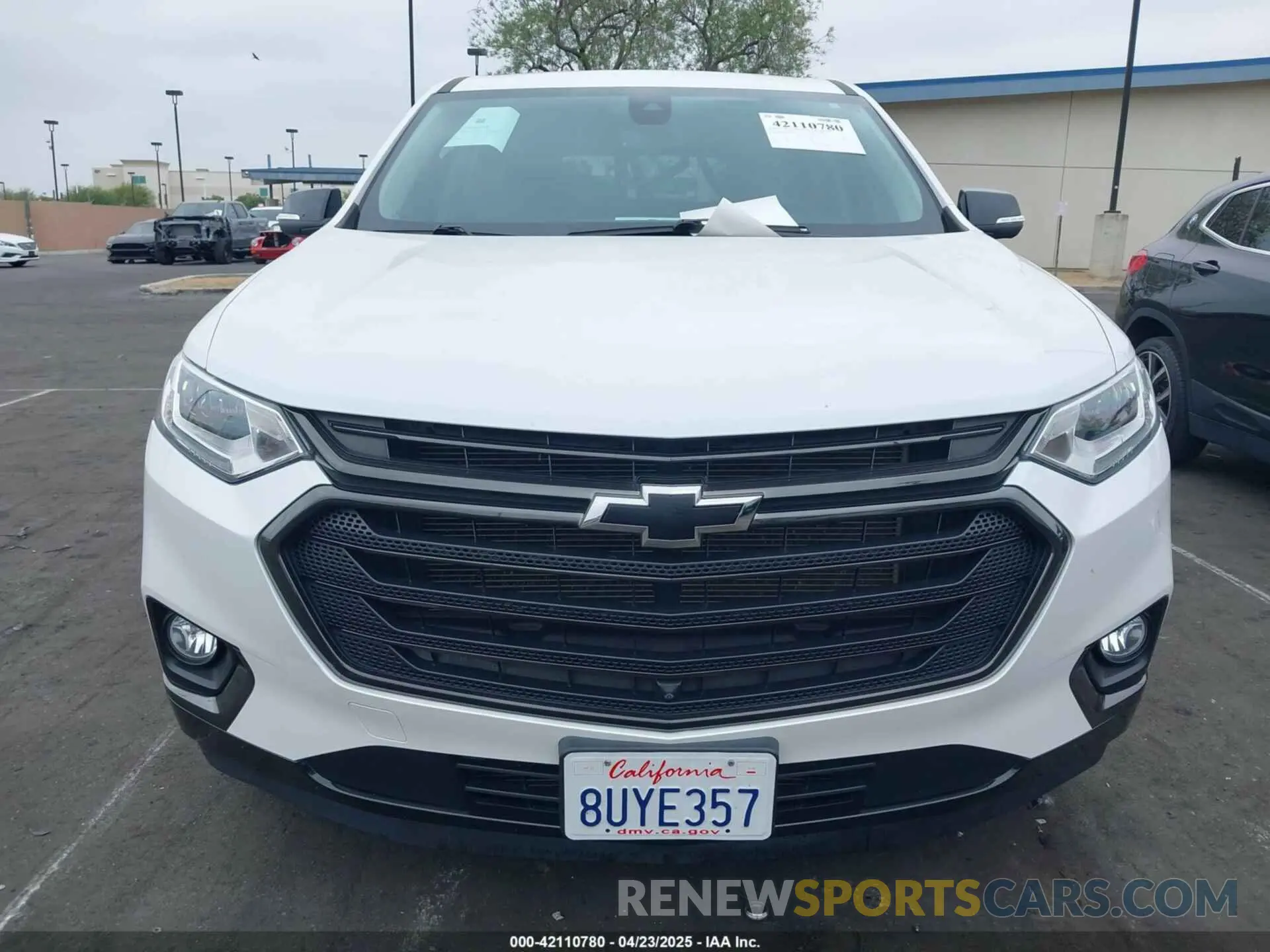 13 Фотография поврежденного автомобиля 1GNERKKWXMJ133834 CHEVROLET TRAVERSE 2021
