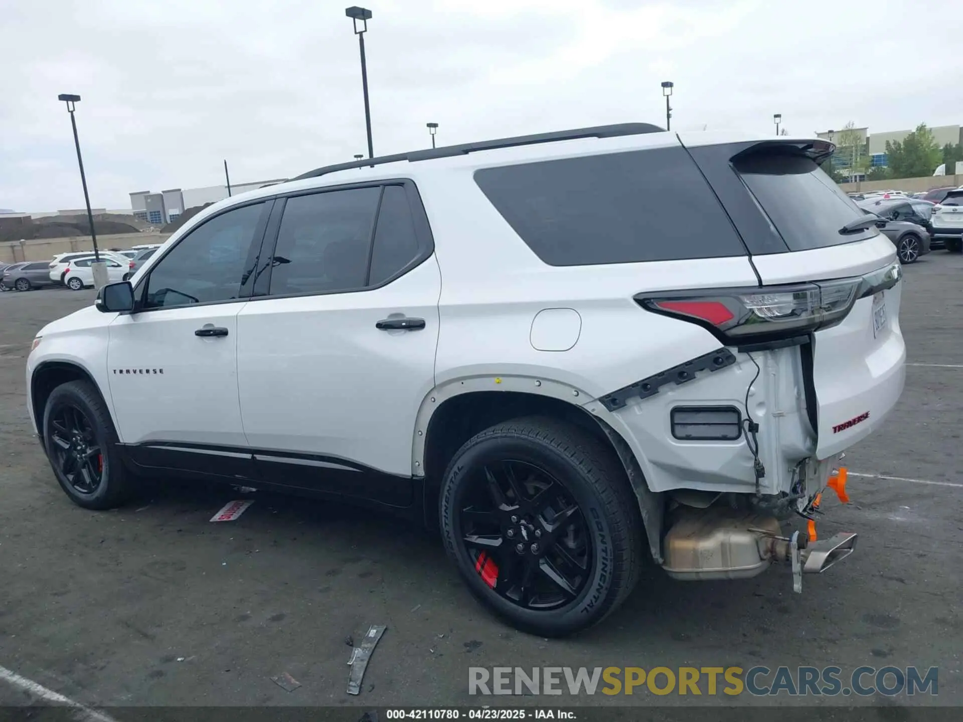 15 Фотография поврежденного автомобиля 1GNERKKWXMJ133834 CHEVROLET TRAVERSE 2021