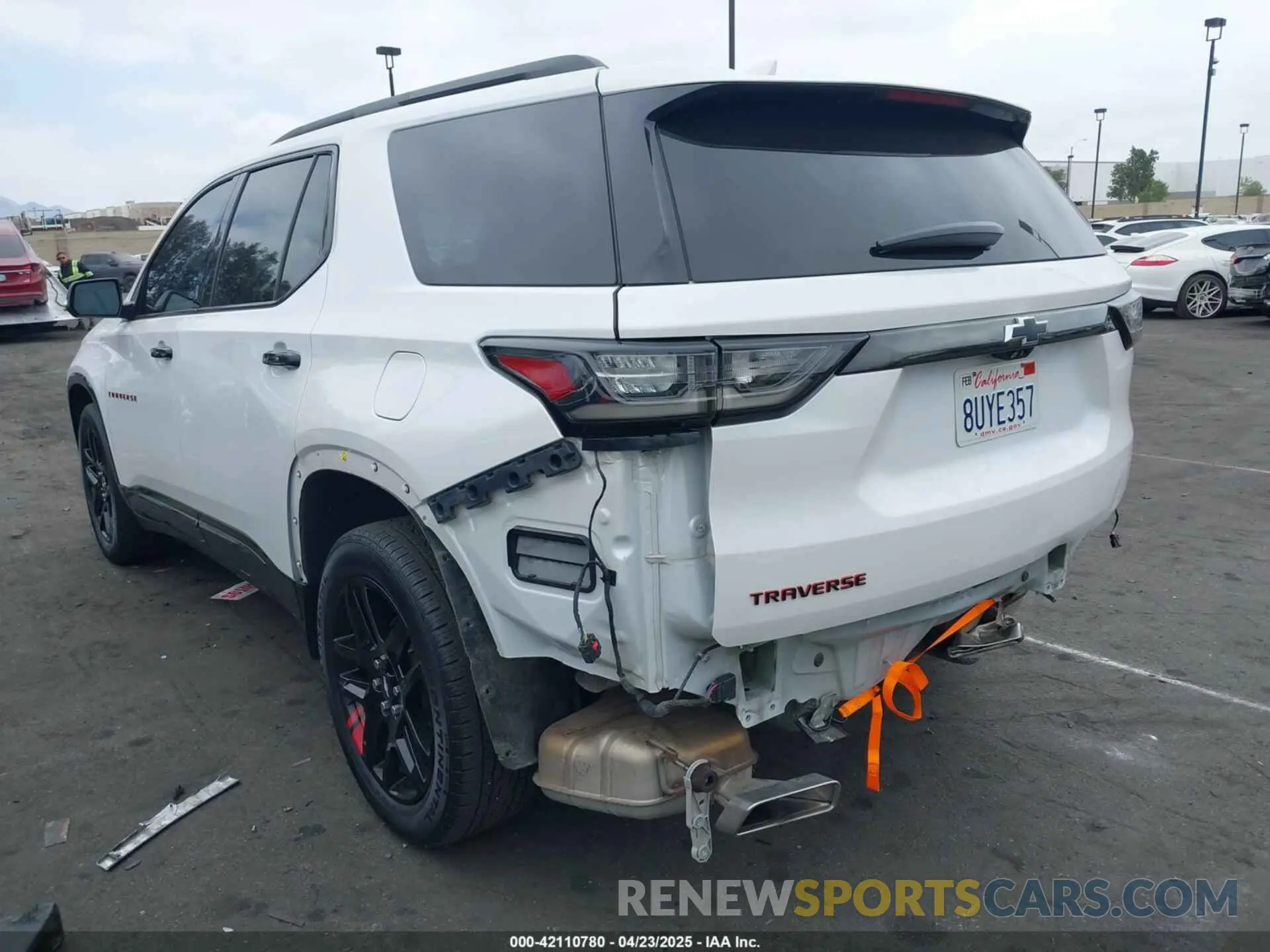 3 Фотография поврежденного автомобиля 1GNERKKWXMJ133834 CHEVROLET TRAVERSE 2021