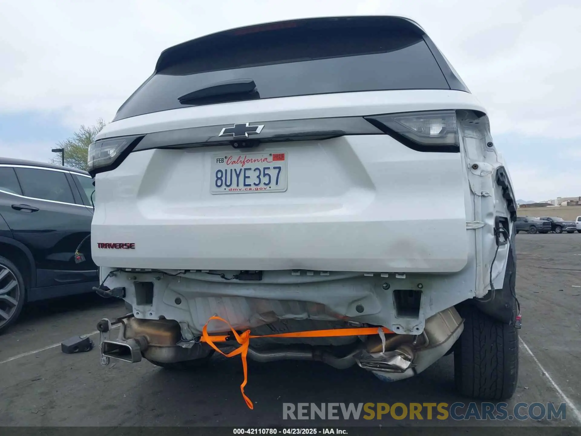 6 Фотография поврежденного автомобиля 1GNERKKWXMJ133834 CHEVROLET TRAVERSE 2021