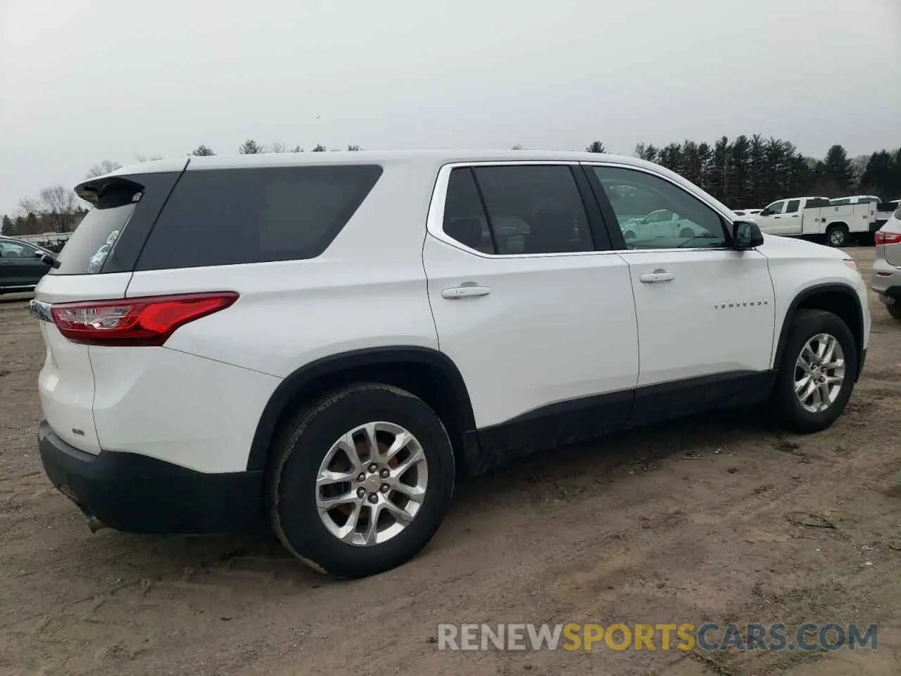 3 Photograph of a damaged car 1GNEVFKW2MJ179547 CHEVROLET TRAVERSE 2021