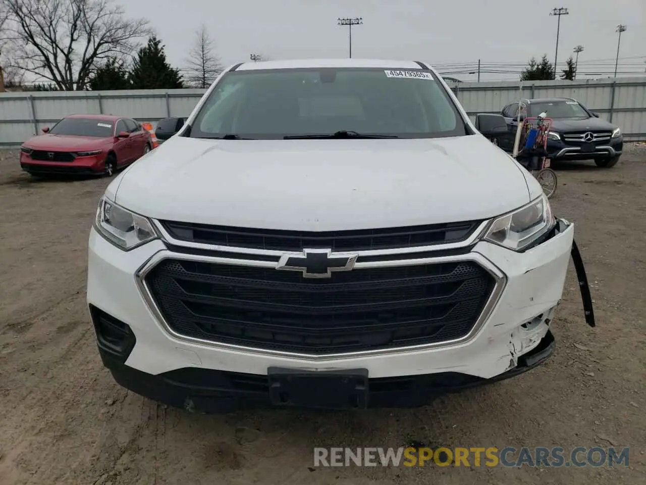 5 Photograph of a damaged car 1GNEVFKW2MJ179547 CHEVROLET TRAVERSE 2021