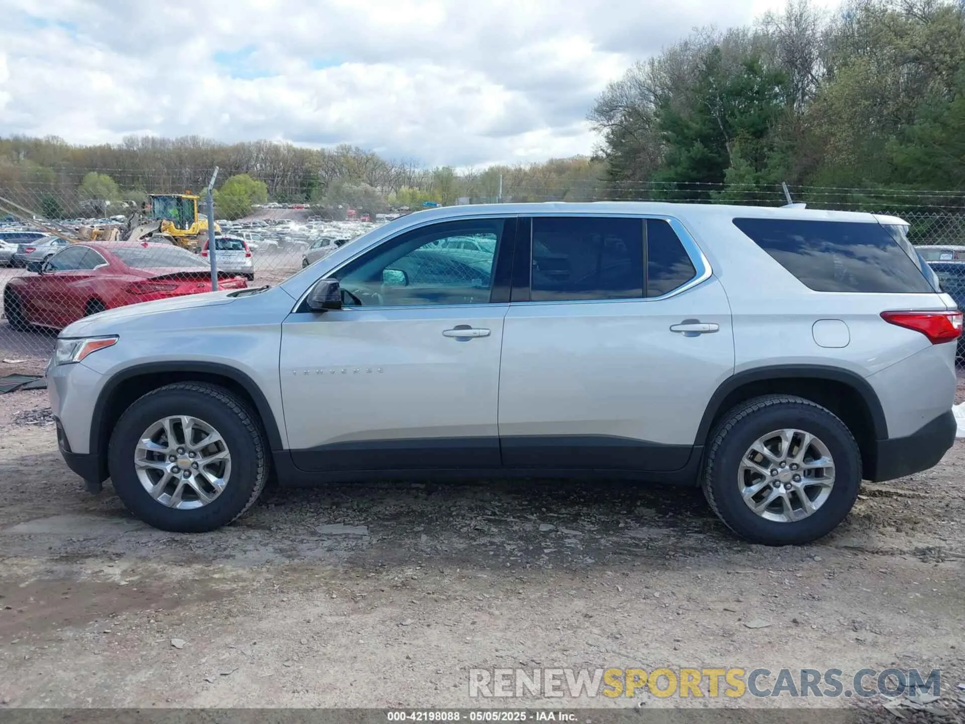 14 Фотография поврежденного автомобиля 1GNEVFKW7MJ108621 CHEVROLET TRAVERSE 2021