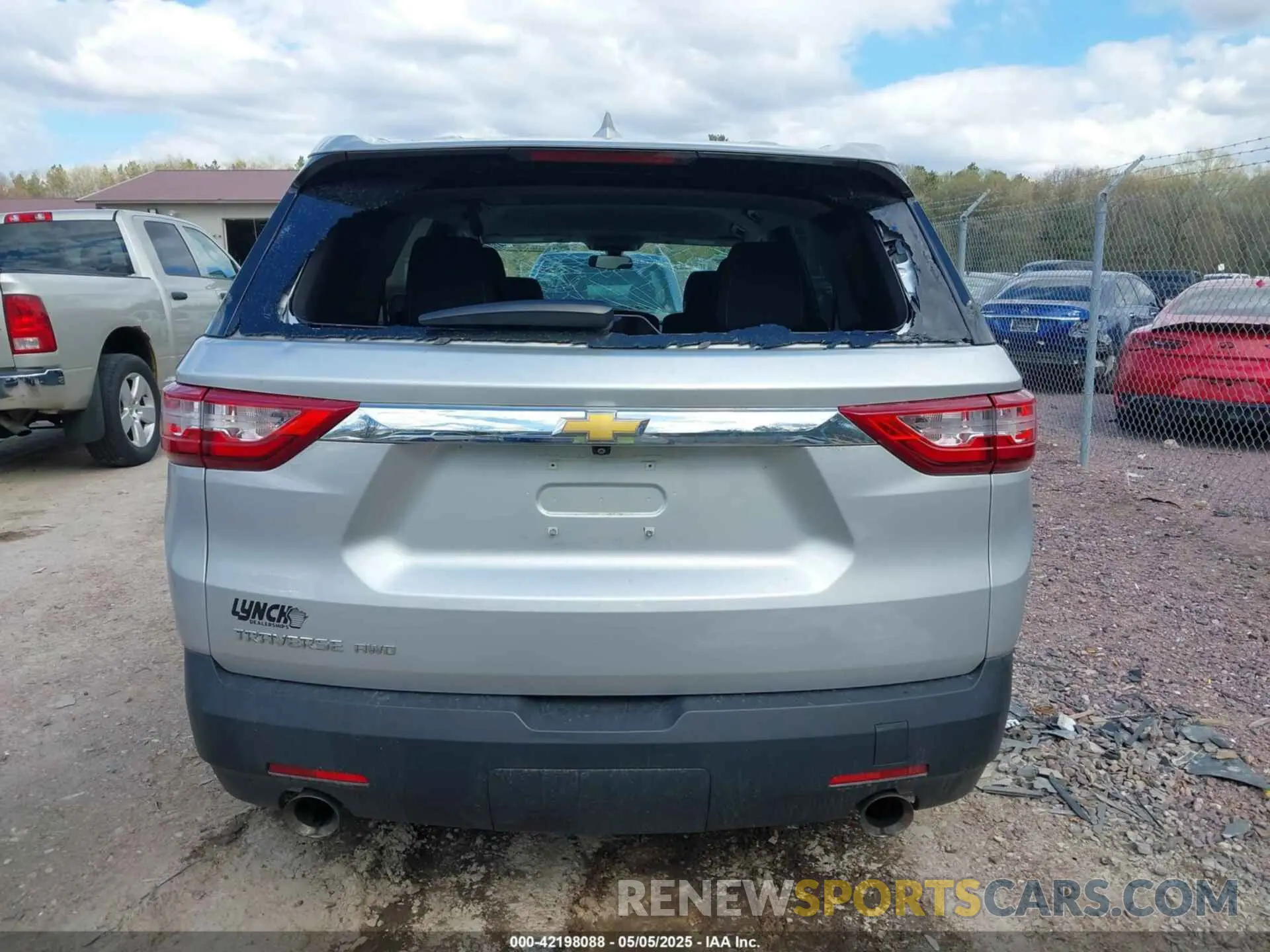 16 Фотография поврежденного автомобиля 1GNEVFKW7MJ108621 CHEVROLET TRAVERSE 2021