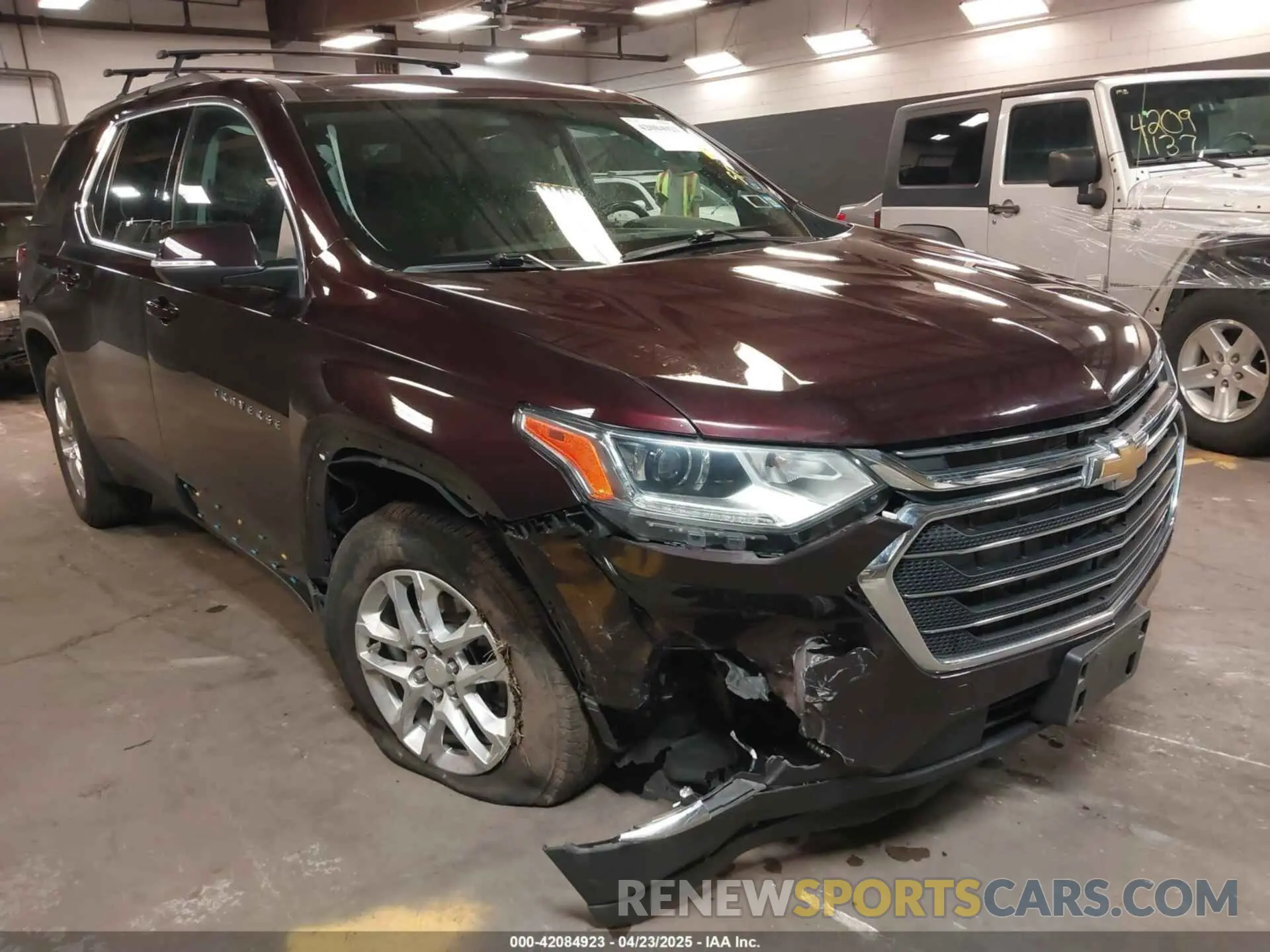 6 Фотография поврежденного автомобиля 1GNEVGKW0MJ213636 CHEVROLET TRAVERSE 2021