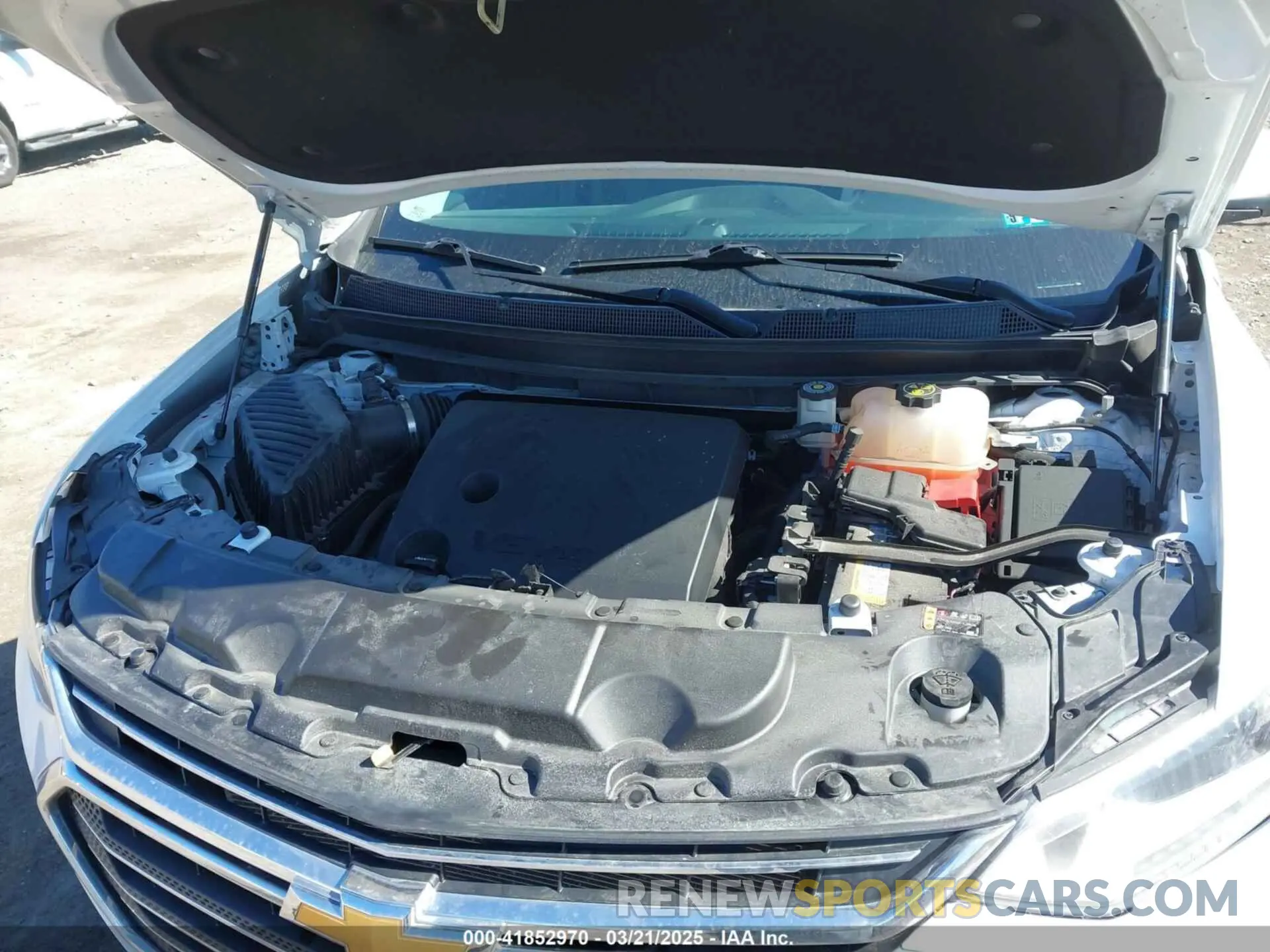 10 Photograph of a damaged car 1GNEVGKW0MJ260455 CHEVROLET TRAVERSE 2021