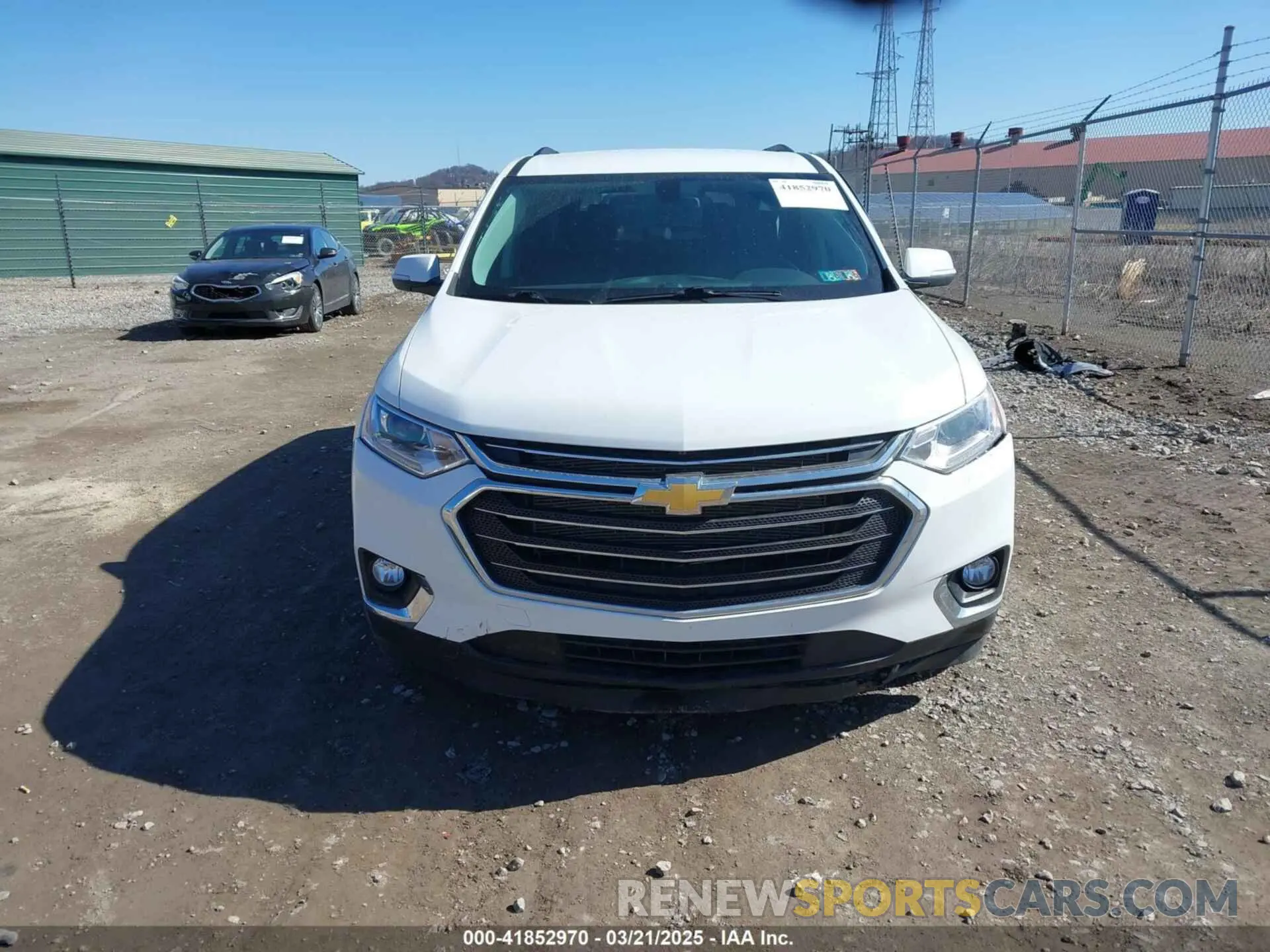13 Photograph of a damaged car 1GNEVGKW0MJ260455 CHEVROLET TRAVERSE 2021