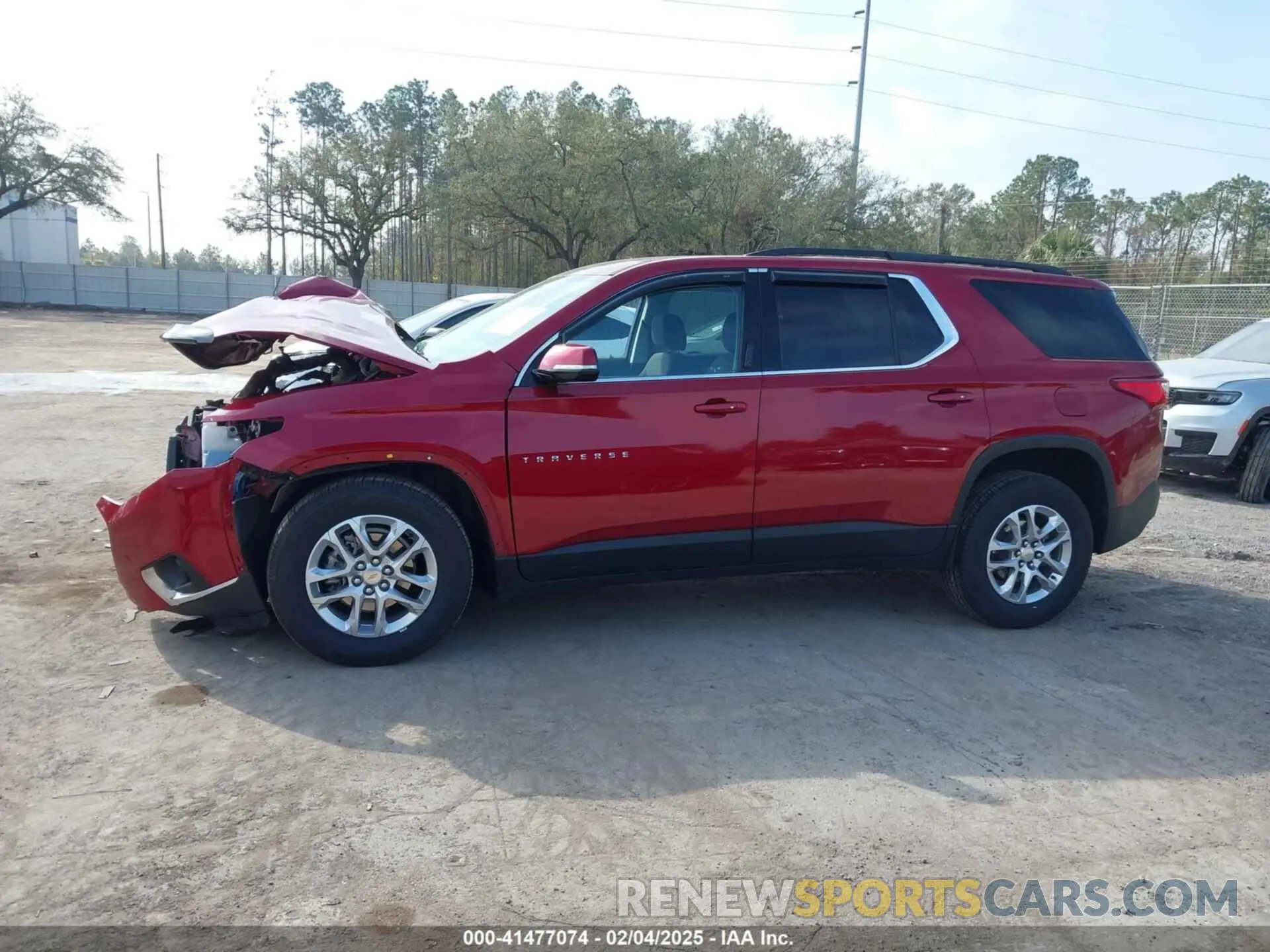 14 Фотография поврежденного автомобиля 1GNEVGKW1MJ100973 CHEVROLET TRAVERSE 2021