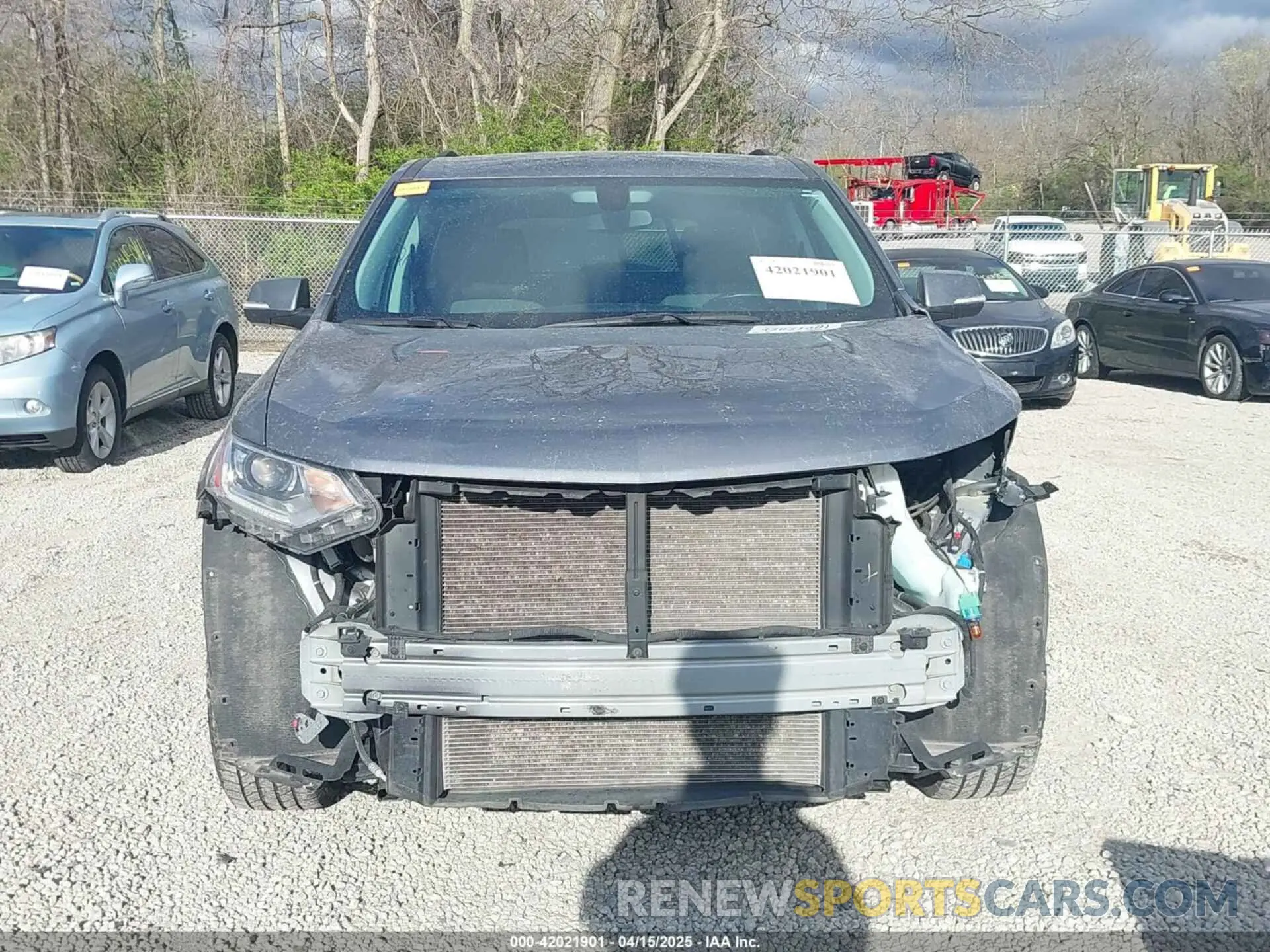 13 Фотография поврежденного автомобиля 1GNEVGKW1MJ214200 CHEVROLET TRAVERSE 2021