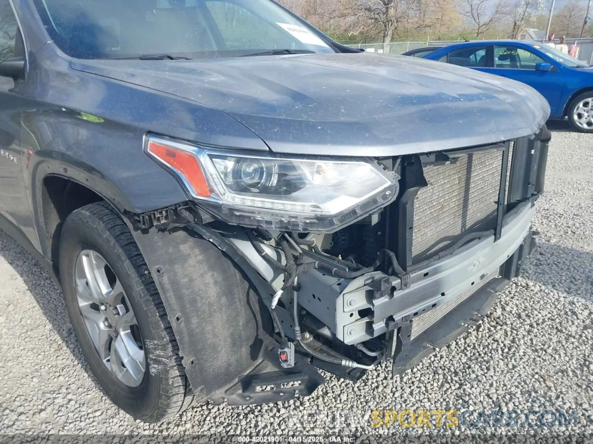 18 Фотография поврежденного автомобиля 1GNEVGKW1MJ214200 CHEVROLET TRAVERSE 2021