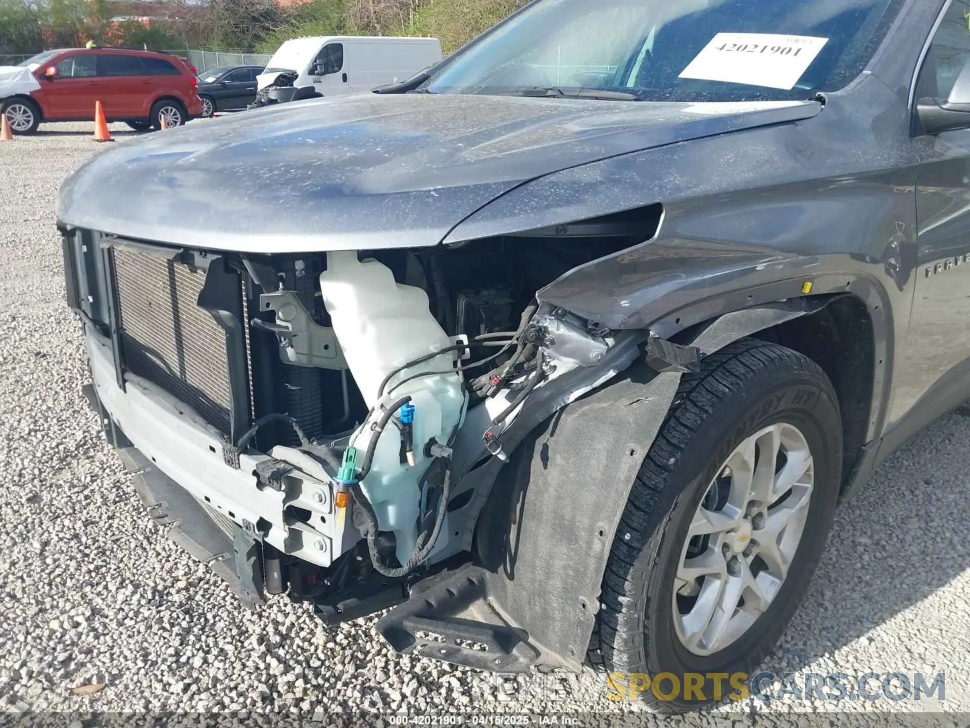 19 Фотография поврежденного автомобиля 1GNEVGKW1MJ214200 CHEVROLET TRAVERSE 2021