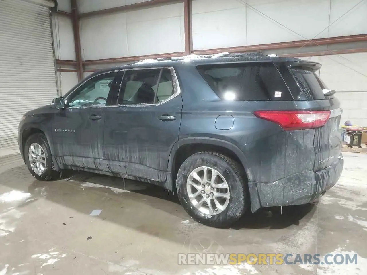 2 Фотография поврежденного автомобиля 1GNEVGKW3MJ135904 CHEVROLET TRAVERSE 2021