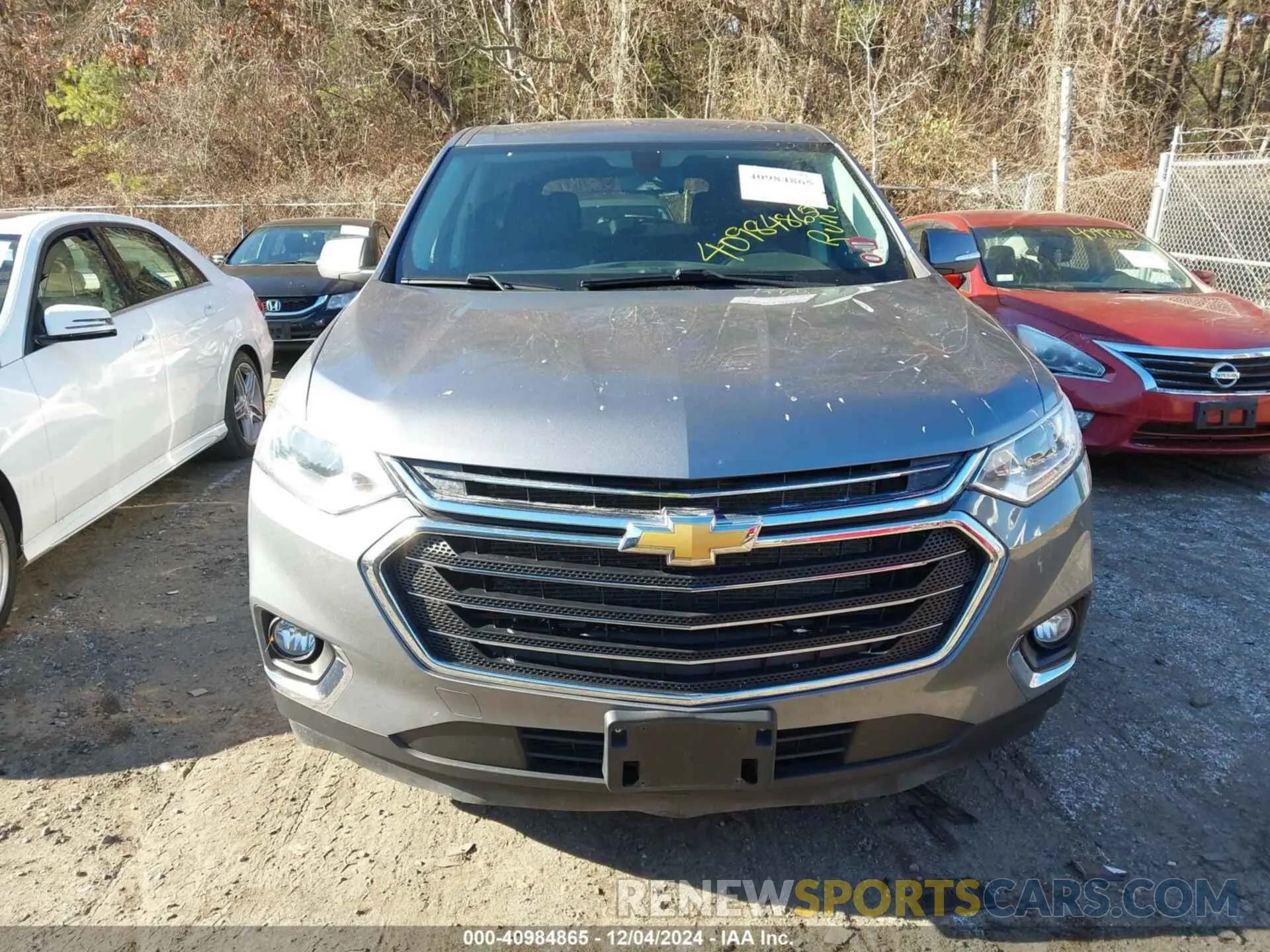 12 Photograph of a damaged car 1GNEVGKW4MJ238443 CHEVROLET TRAVERSE 2021