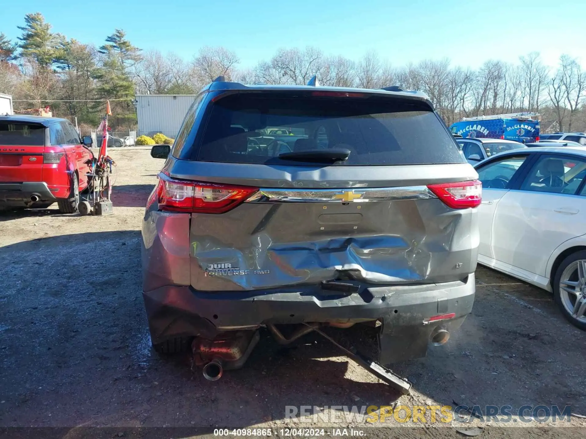 16 Photograph of a damaged car 1GNEVGKW4MJ238443 CHEVROLET TRAVERSE 2021