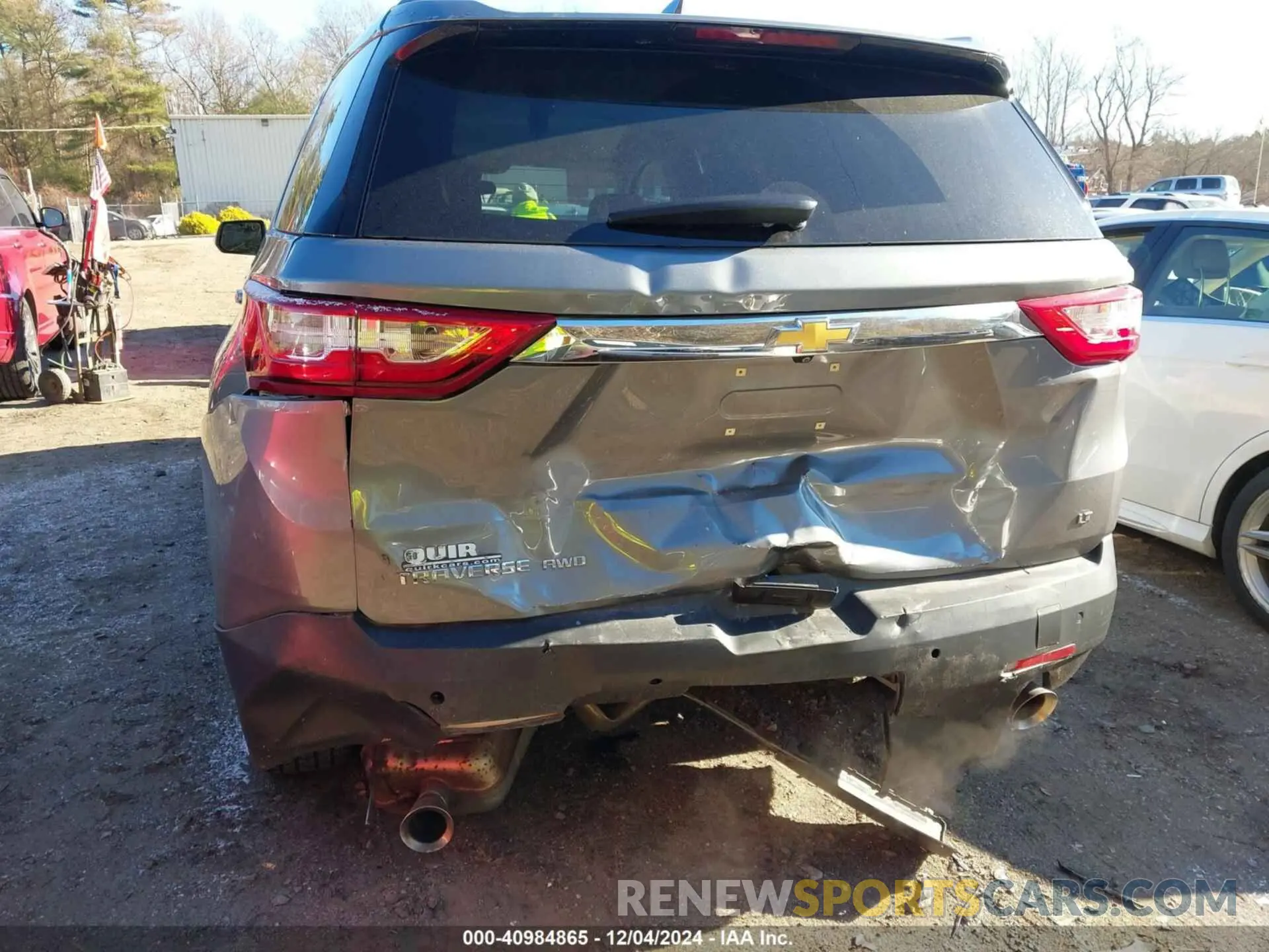 6 Photograph of a damaged car 1GNEVGKW4MJ238443 CHEVROLET TRAVERSE 2021