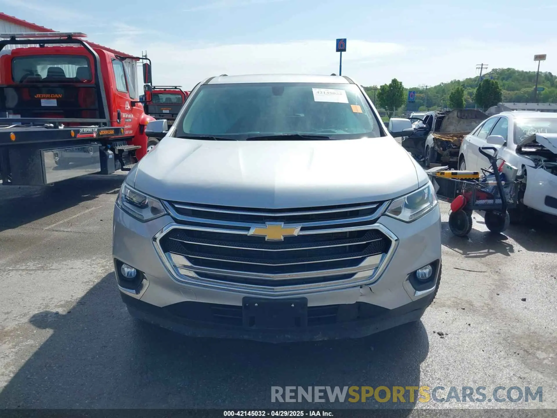 11 Фотография поврежденного автомобиля 1GNEVGKW6MJ162515 CHEVROLET TRAVERSE 2021