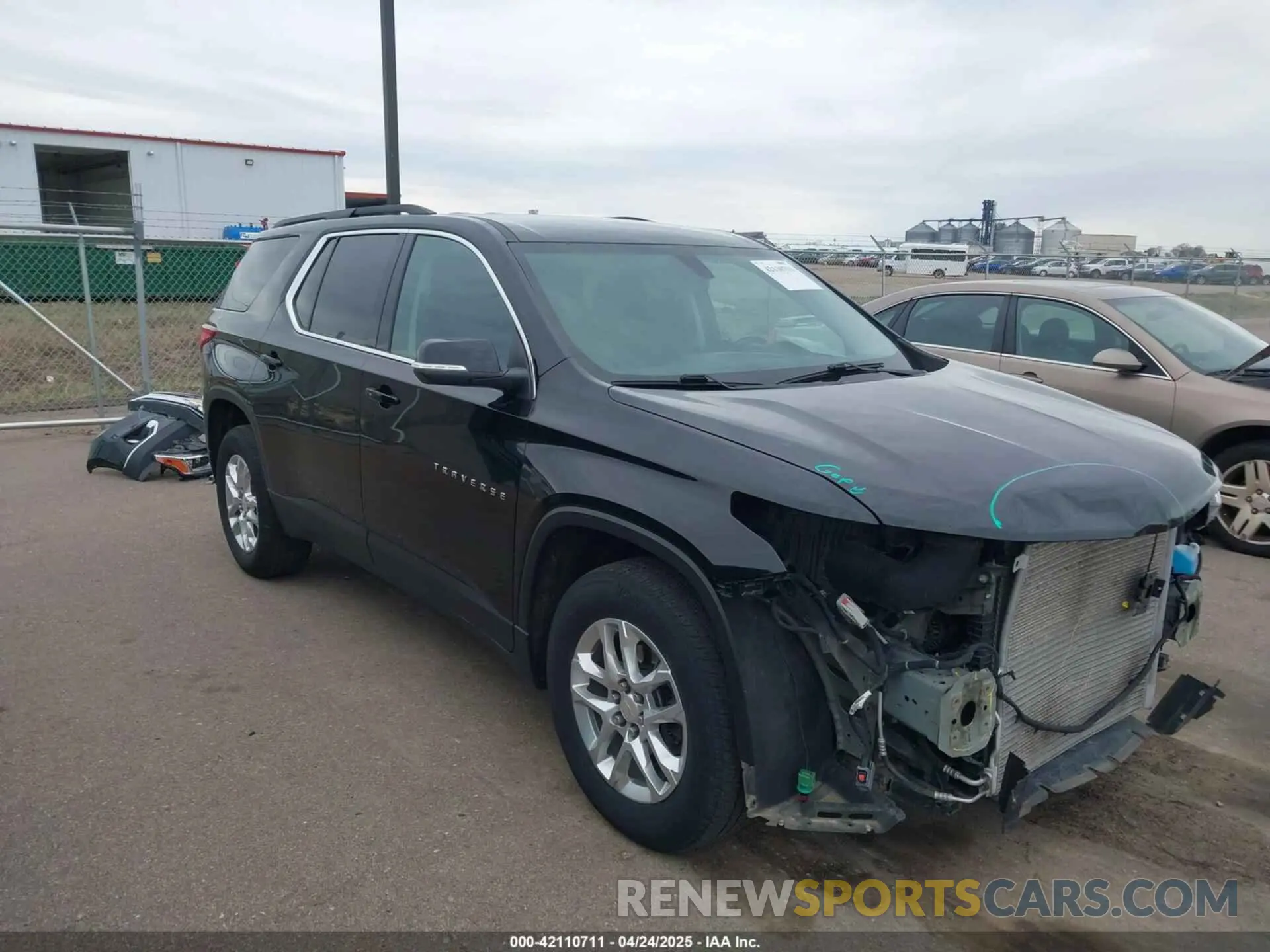 1 Фотография поврежденного автомобиля 1GNEVGKW6MJ202365 CHEVROLET TRAVERSE 2021