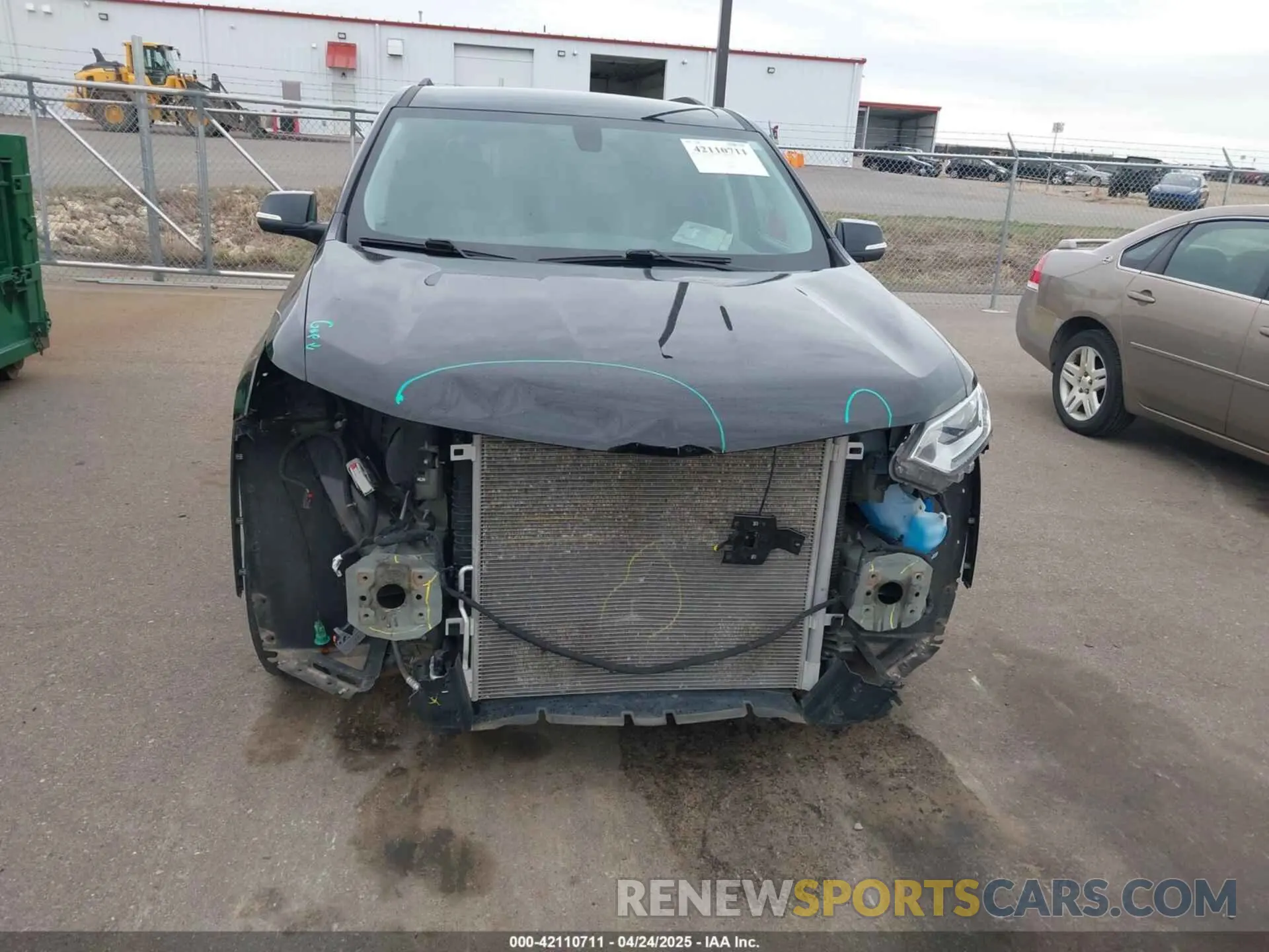 13 Фотография поврежденного автомобиля 1GNEVGKW6MJ202365 CHEVROLET TRAVERSE 2021