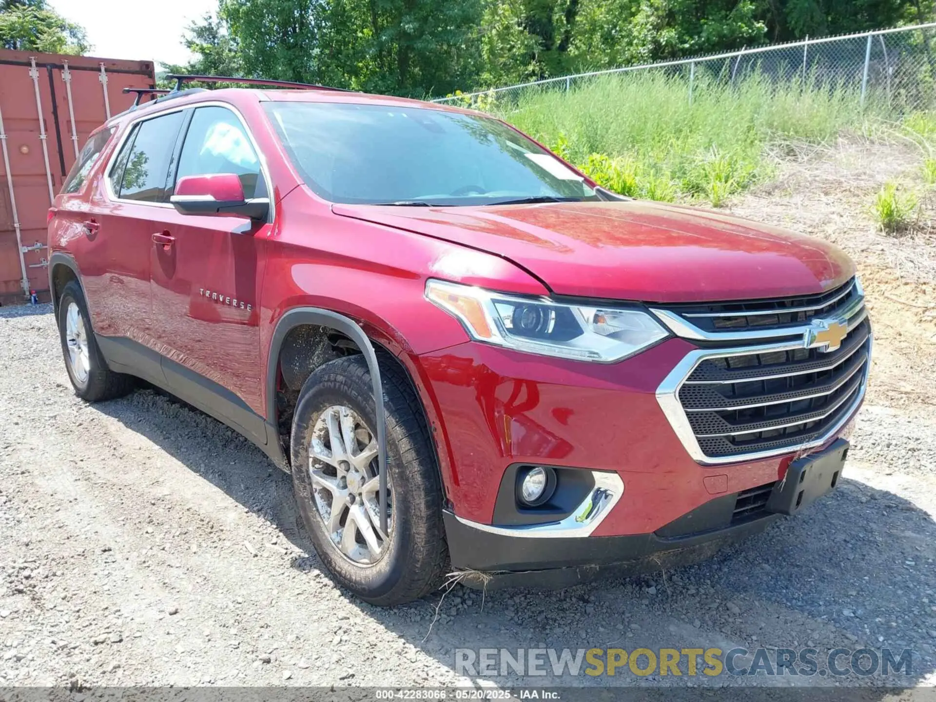 6 Photograph of a damaged car 1GNEVGKW7MJ171854 CHEVROLET TRAVERSE 2021