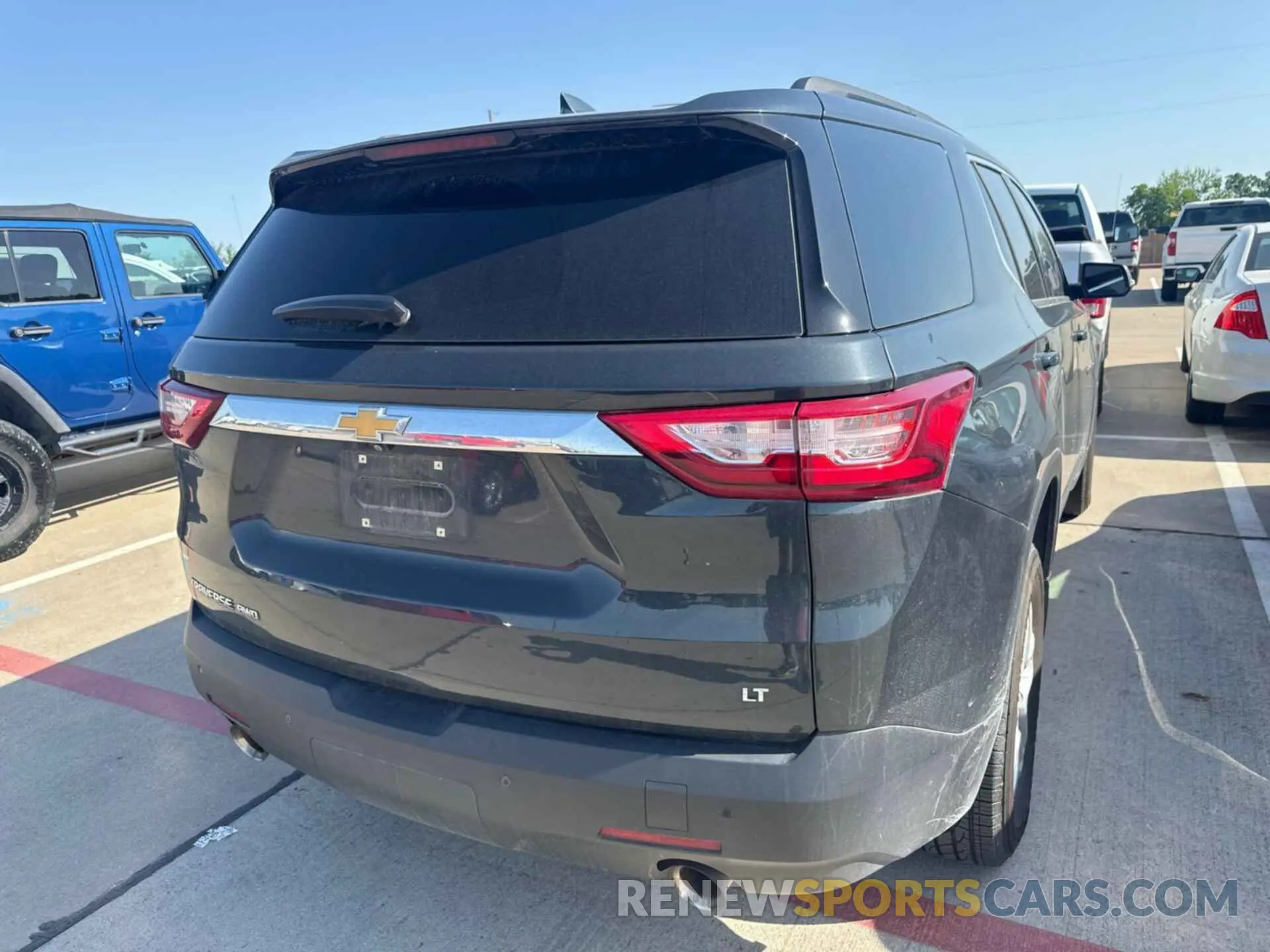 14 Фотография поврежденного автомобиля 1GNEVHKW4MJ184664 CHEVROLET TRAVERSE 2021