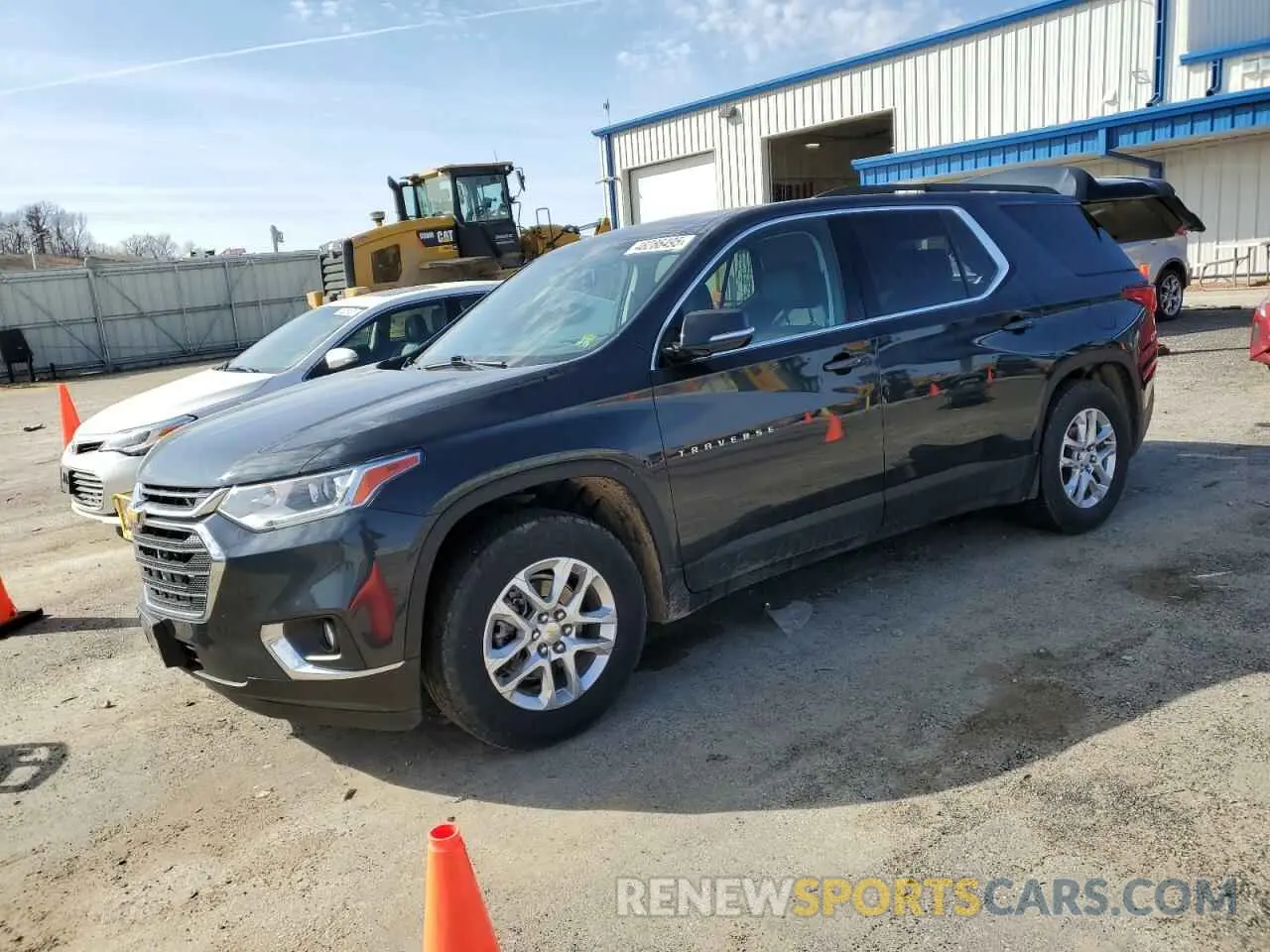 1 Photograph of a damaged car 1GNEVHKW6MJ104474 CHEVROLET TRAVERSE 2021