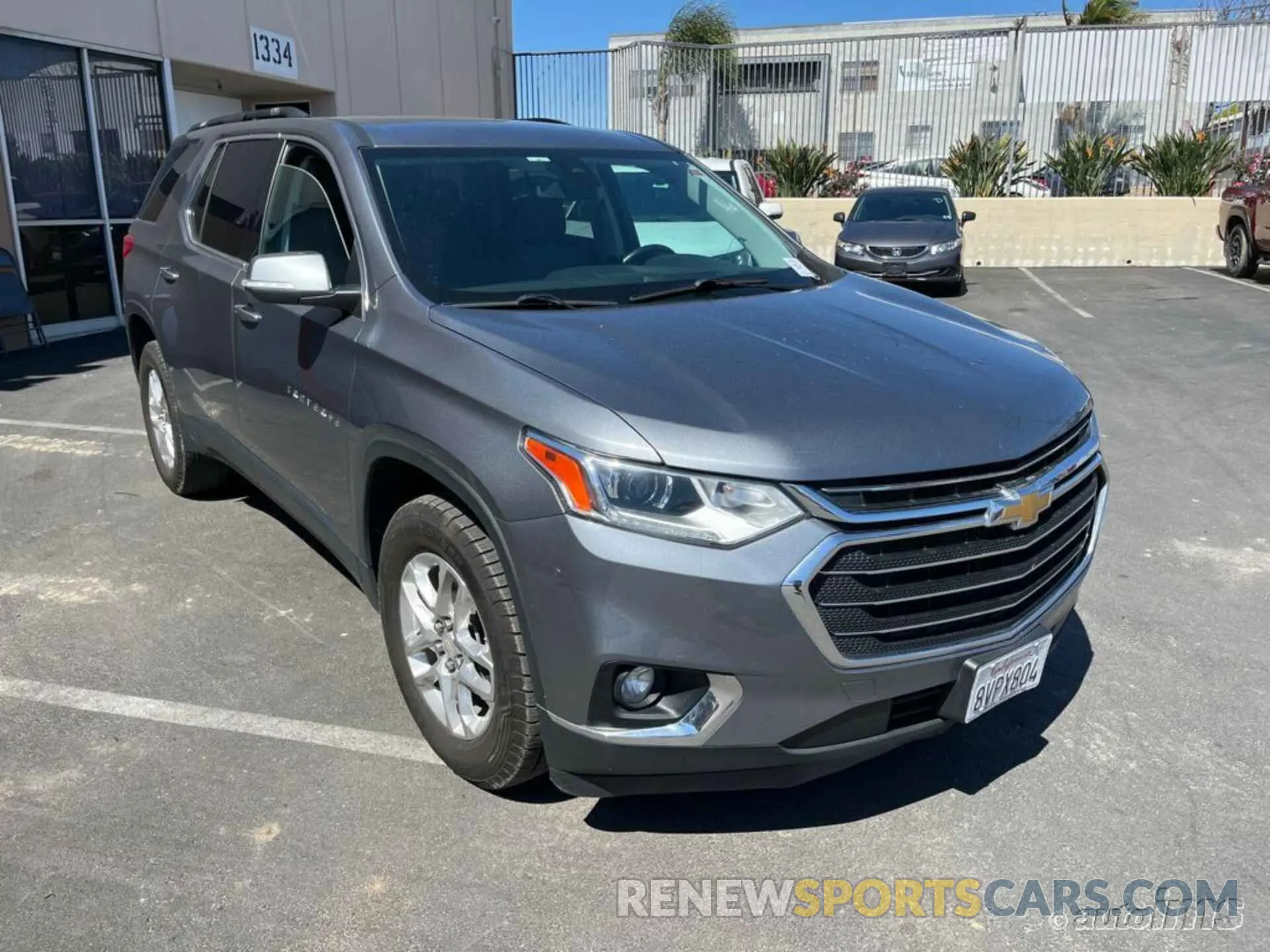 5 Фотография поврежденного автомобиля 1GNEVHKW6MJ189252 CHEVROLET TRAVERSE 2021