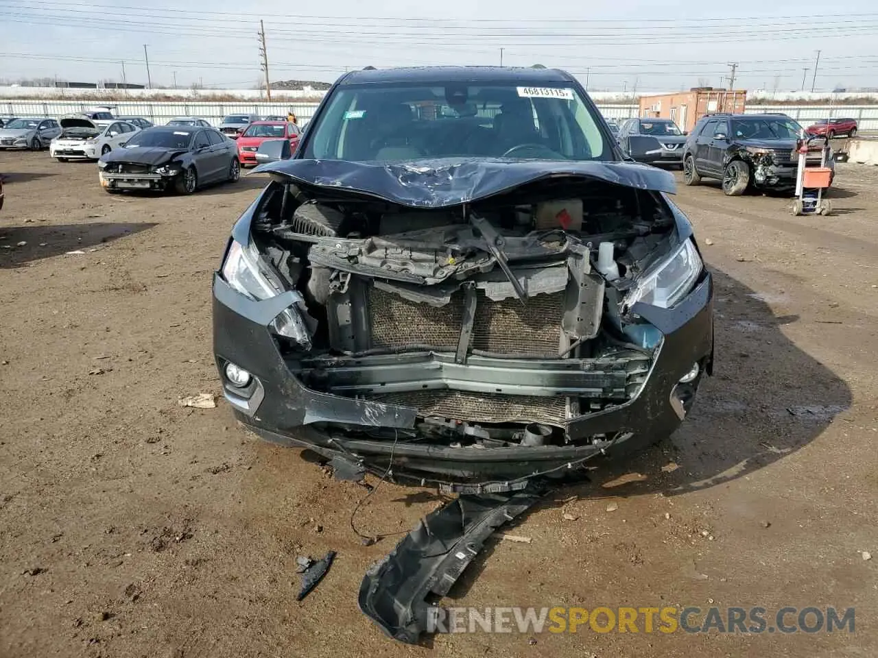 5 Photograph of a damaged car 1GNEVHKWXMJ174155 CHEVROLET TRAVERSE 2021