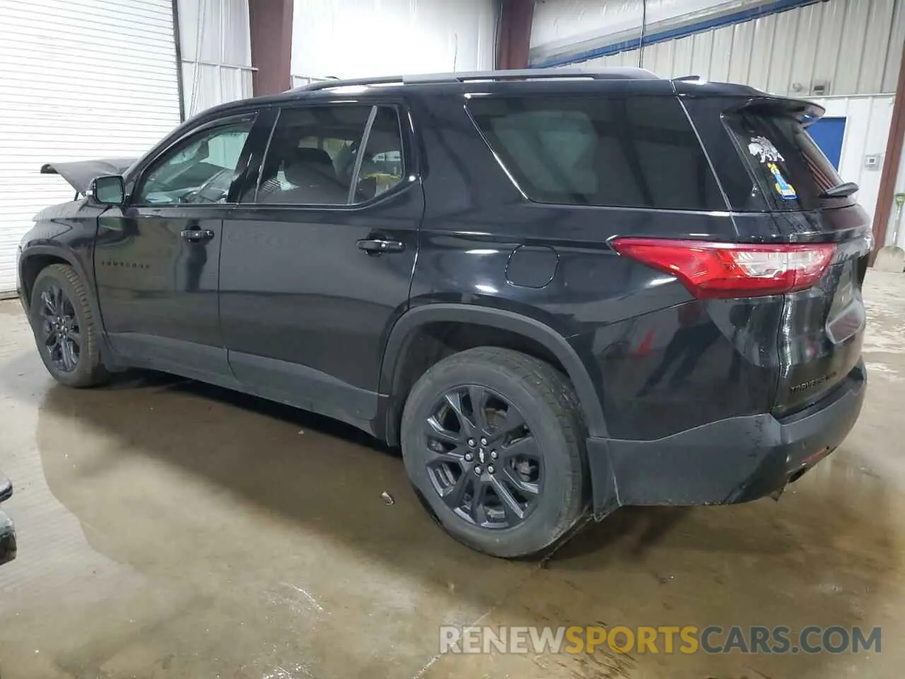 2 Photograph of a damaged car 1GNEVJKW1MJ101991 CHEVROLET TRAVERSE 2021