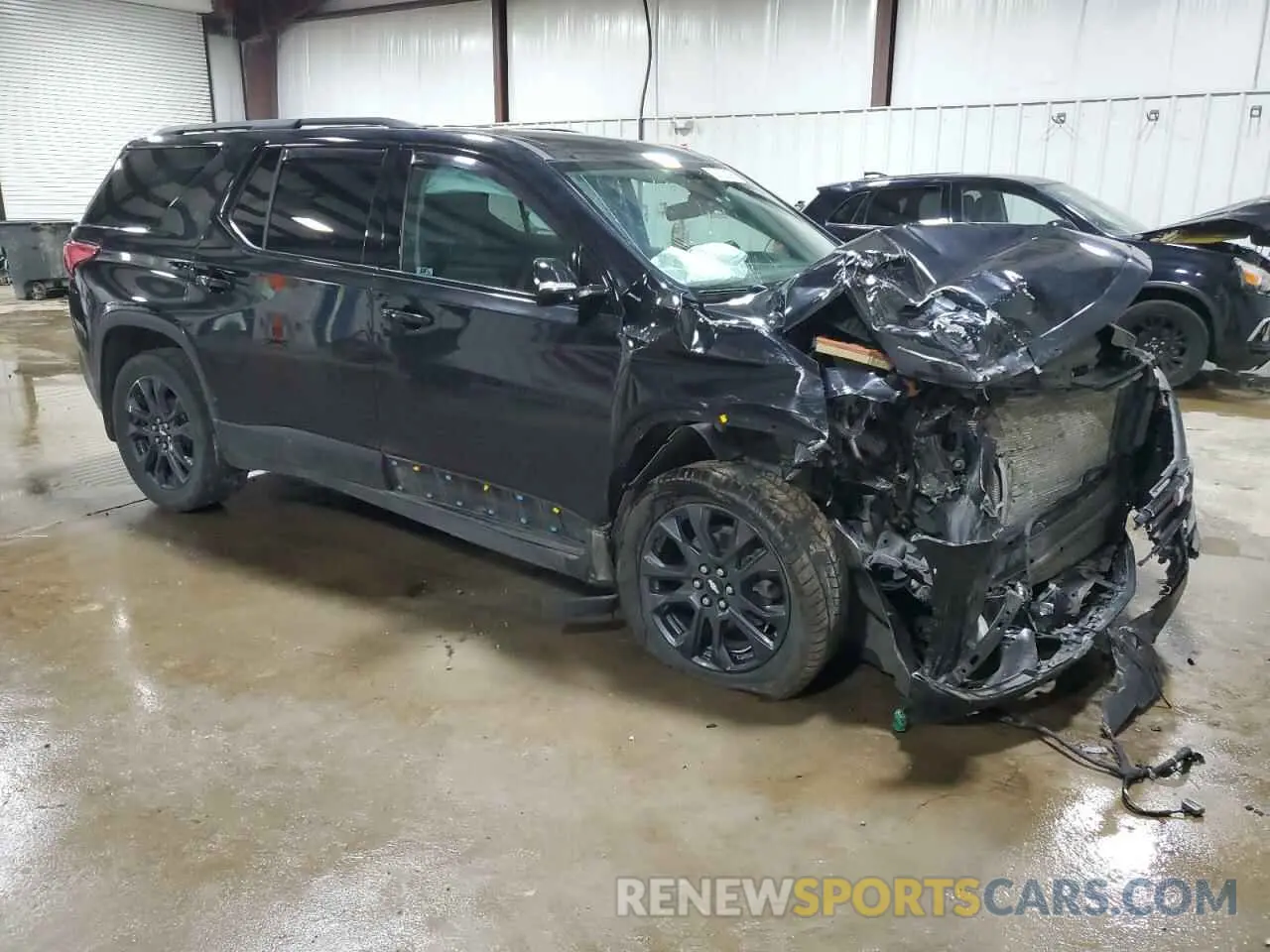 4 Photograph of a damaged car 1GNEVJKW1MJ101991 CHEVROLET TRAVERSE 2021