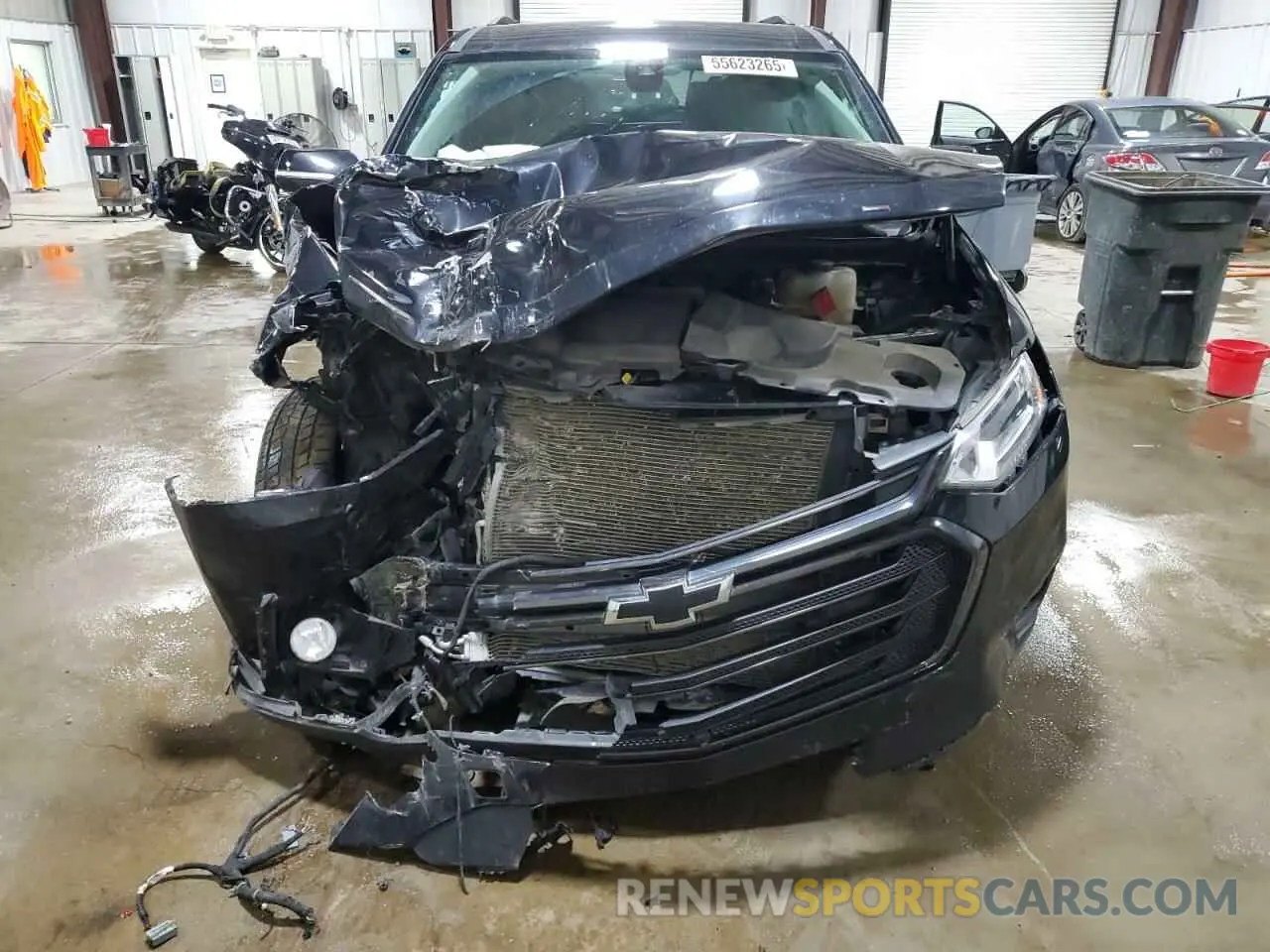 5 Photograph of a damaged car 1GNEVJKW1MJ101991 CHEVROLET TRAVERSE 2021