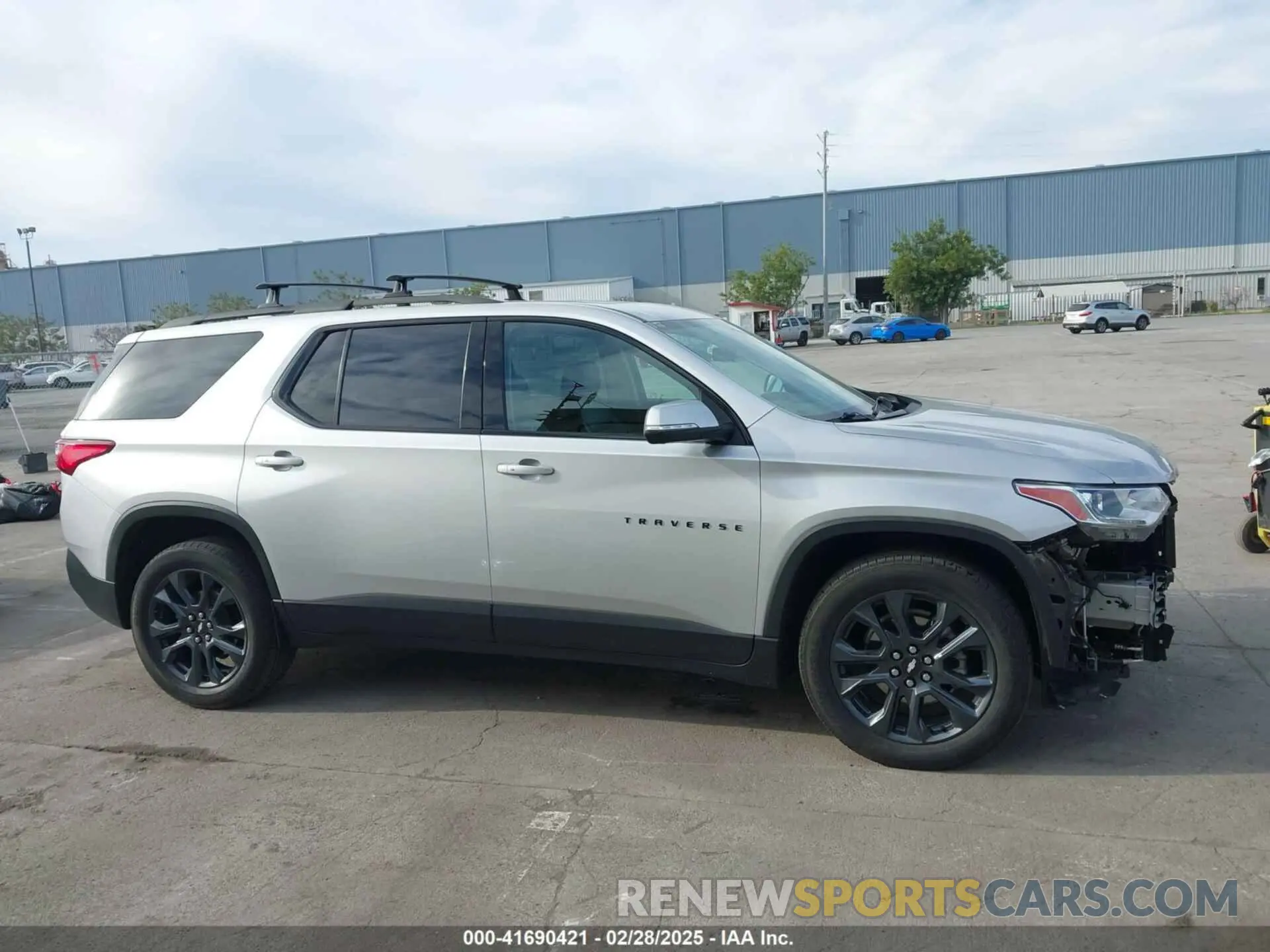14 Photograph of a damaged car 1GNEVJKW1MJ183186 CHEVROLET TRAVERSE 2021