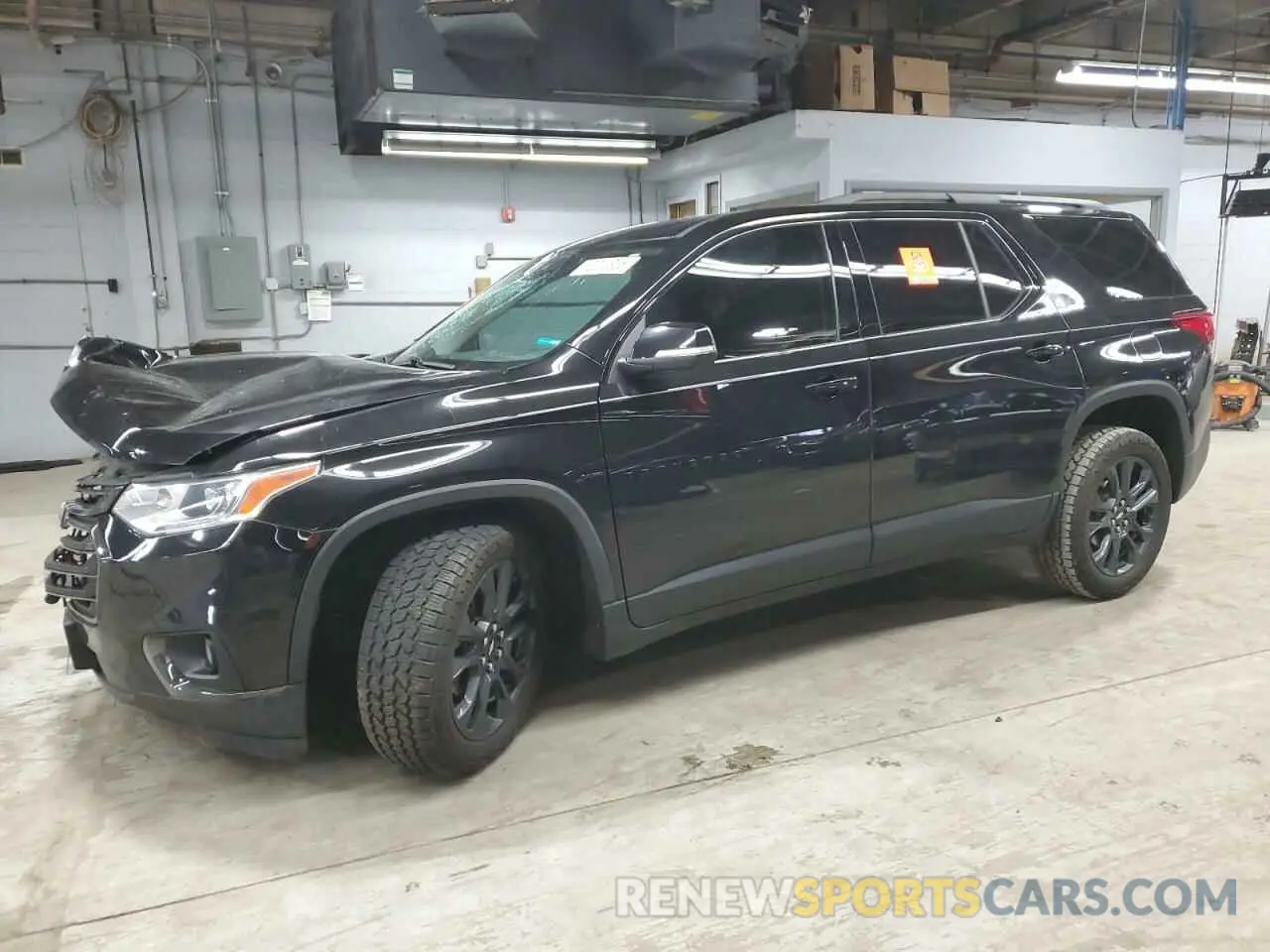 1 Photograph of a damaged car 1GNEVJKW2MJ113020 CHEVROLET TRAVERSE 2021