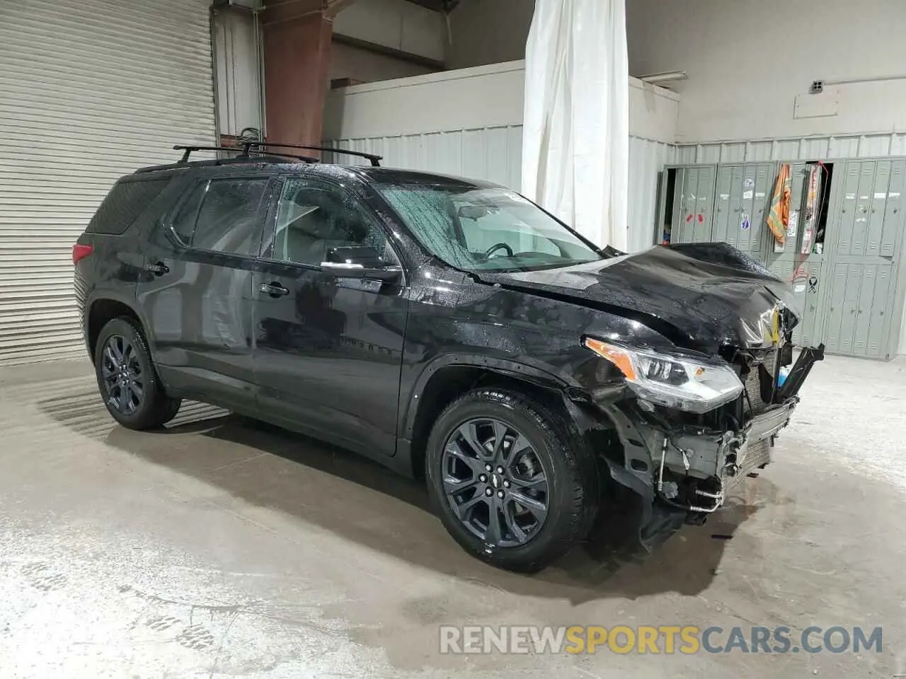 4 Photograph of a damaged car 1GNEVJKW2MJ218088 CHEVROLET TRAVERSE 2021