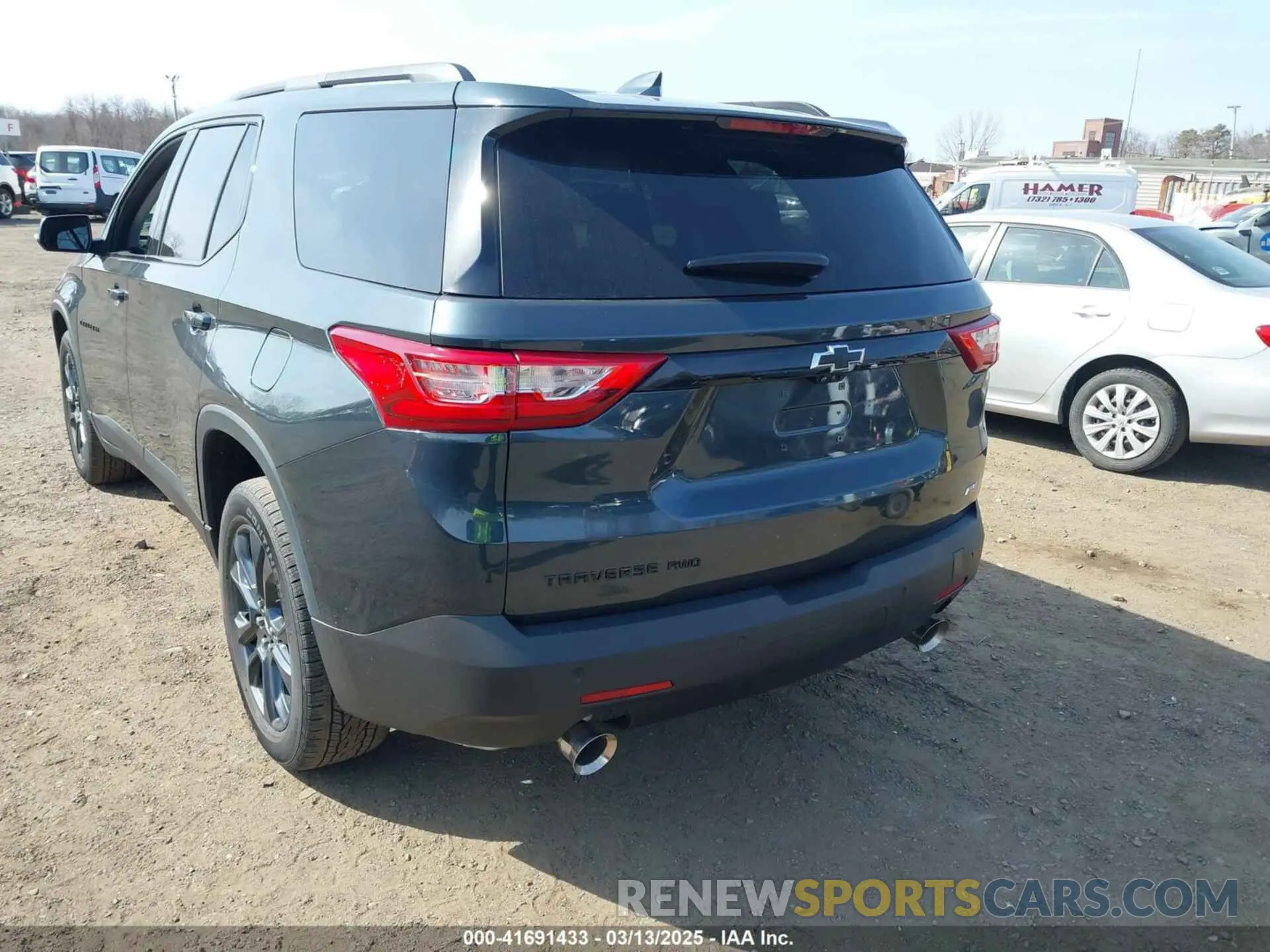 6 Photograph of a damaged car 1GNEVJKW4MJ141708 CHEVROLET TRAVERSE 2021