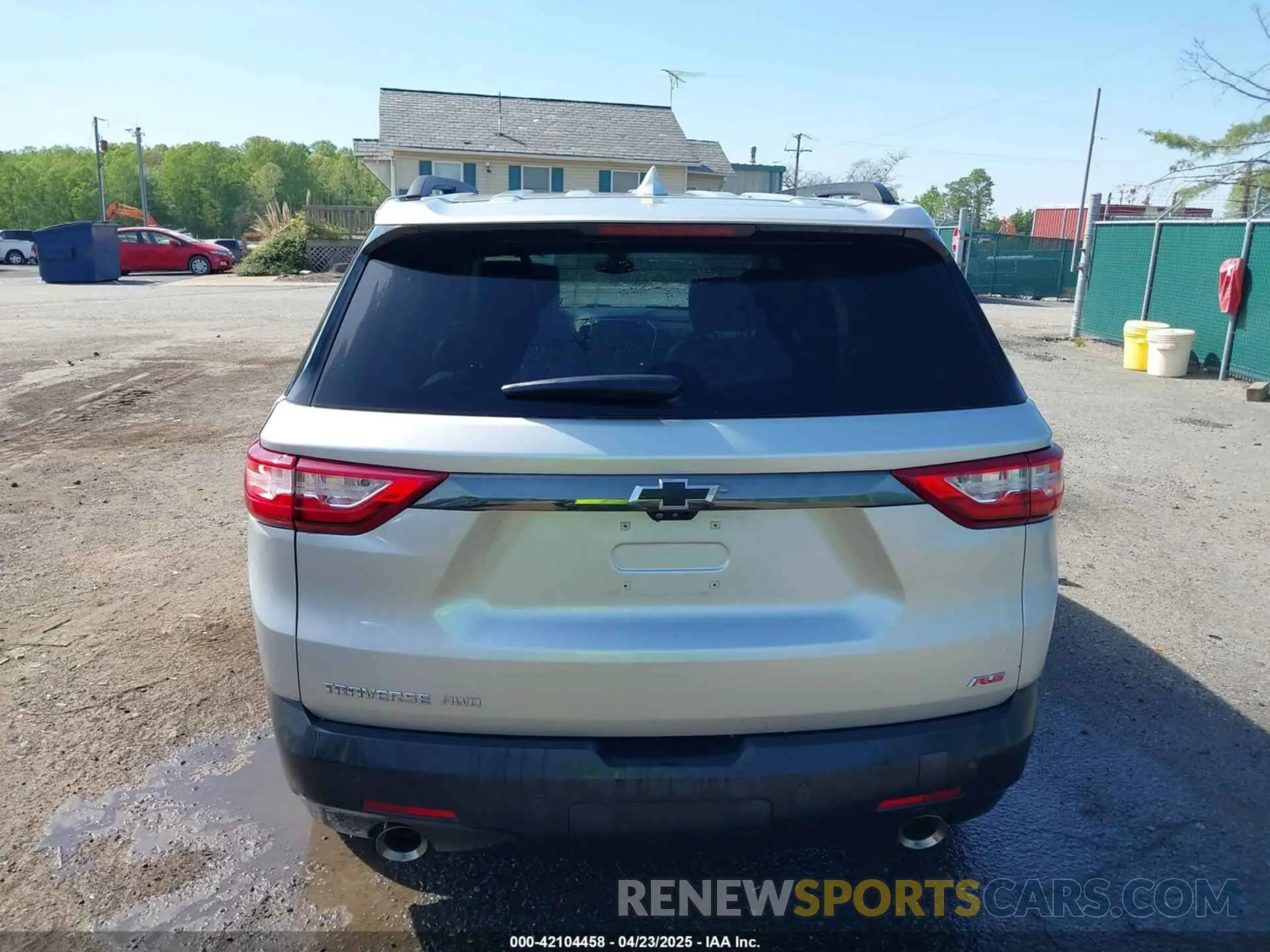 16 Photograph of a damaged car 1GNEVJKW7MJ192118 CHEVROLET TRAVERSE 2021
