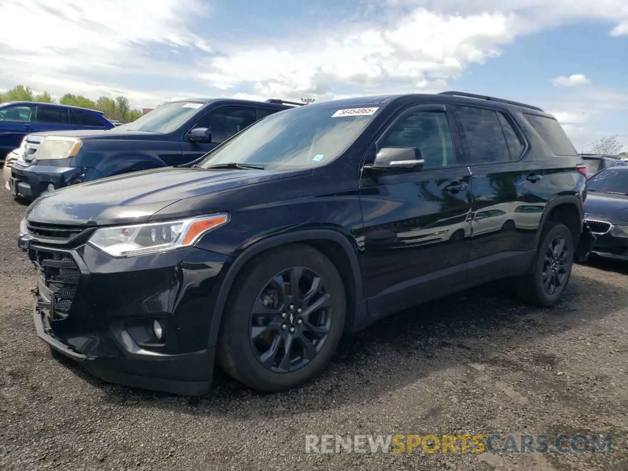 1 Photograph of a damaged car 1GNEVJKW8MJ108730 CHEVROLET TRAVERSE 2021
