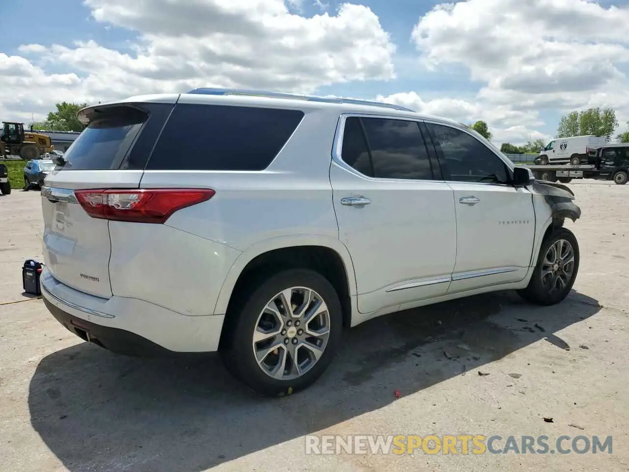 3 Фотография поврежденного автомобиля 1GNEVKKW2MJ138490 CHEVROLET TRAVERSE 2021