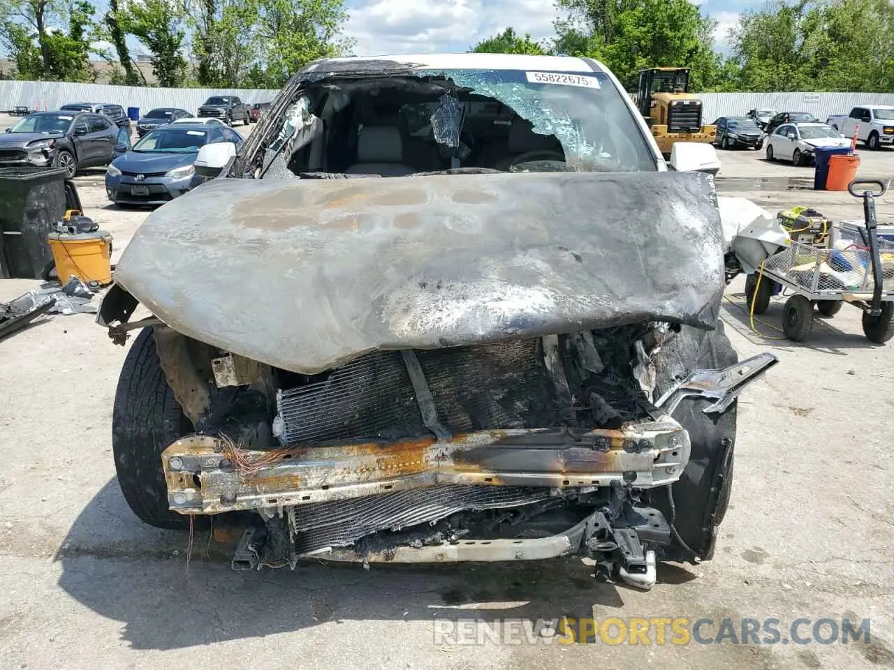 5 Фотография поврежденного автомобиля 1GNEVKKW2MJ138490 CHEVROLET TRAVERSE 2021