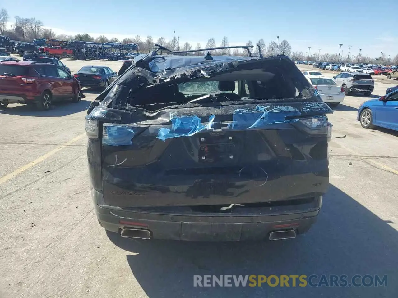6 Photograph of a damaged car 1GNEVKKW6MJ246353 CHEVROLET TRAVERSE 2021