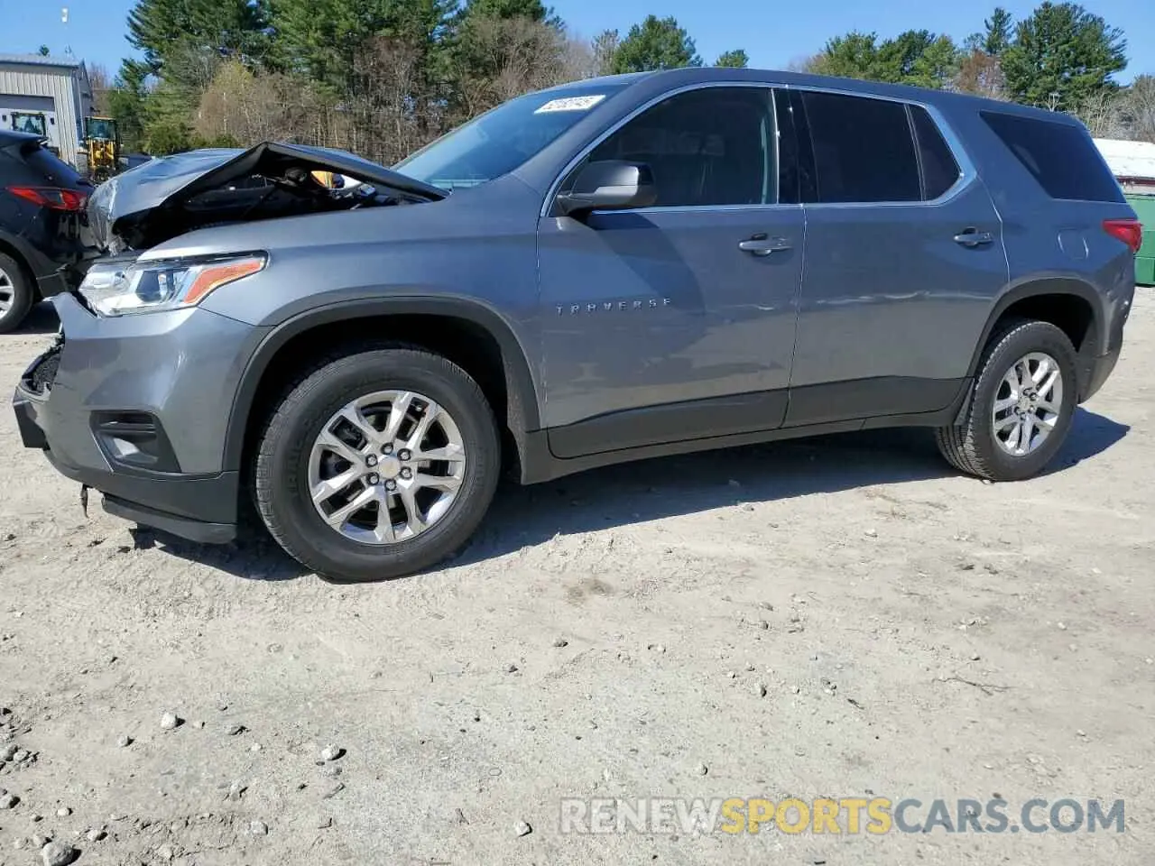 1 Photograph of a damaged car 1GNEVLKW8MJ169359 CHEVROLET TRAVERSE 2021