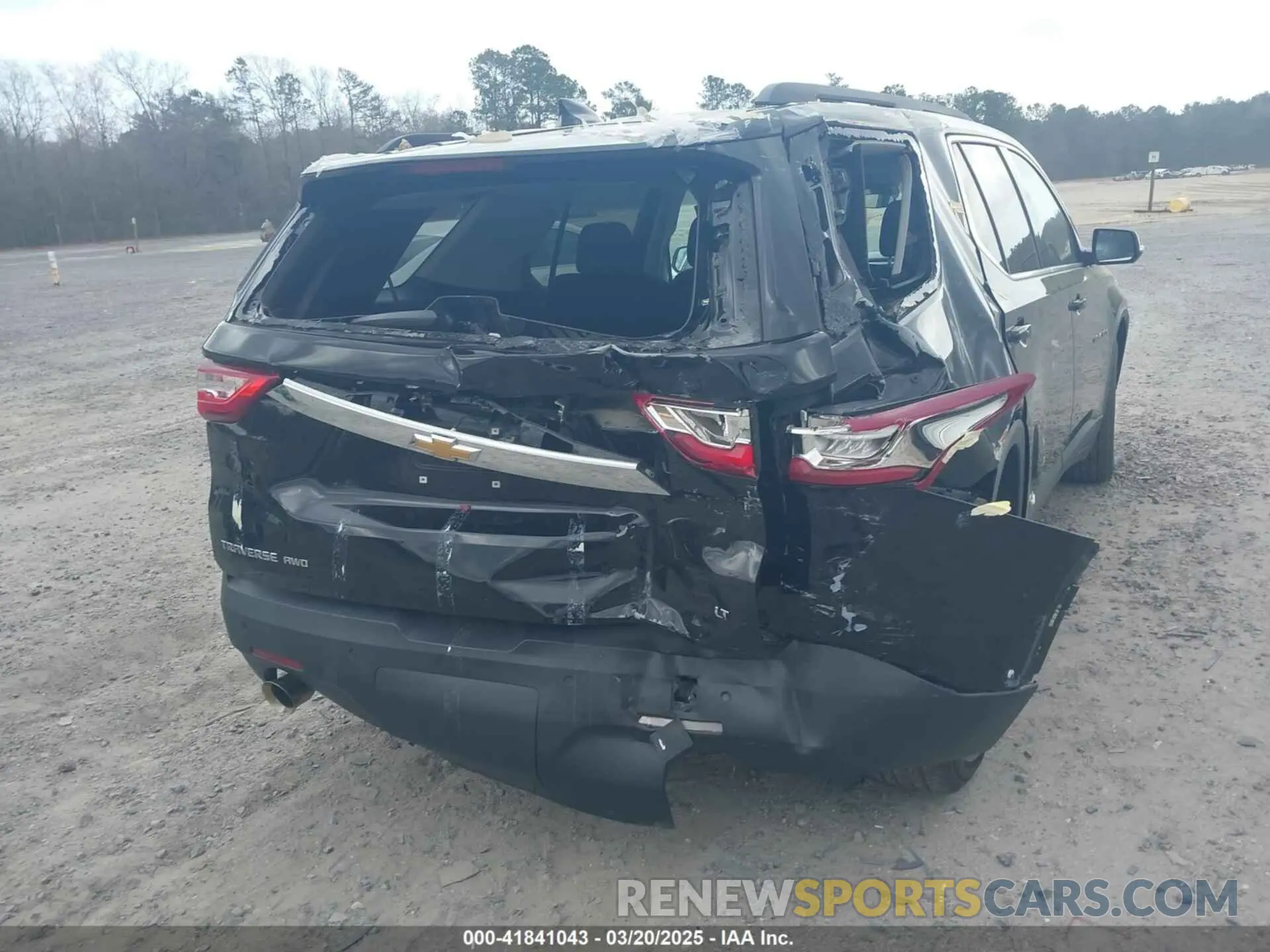 6 Photograph of a damaged car 1GNEVMKW8MJ219280 CHEVROLET TRAVERSE 2021