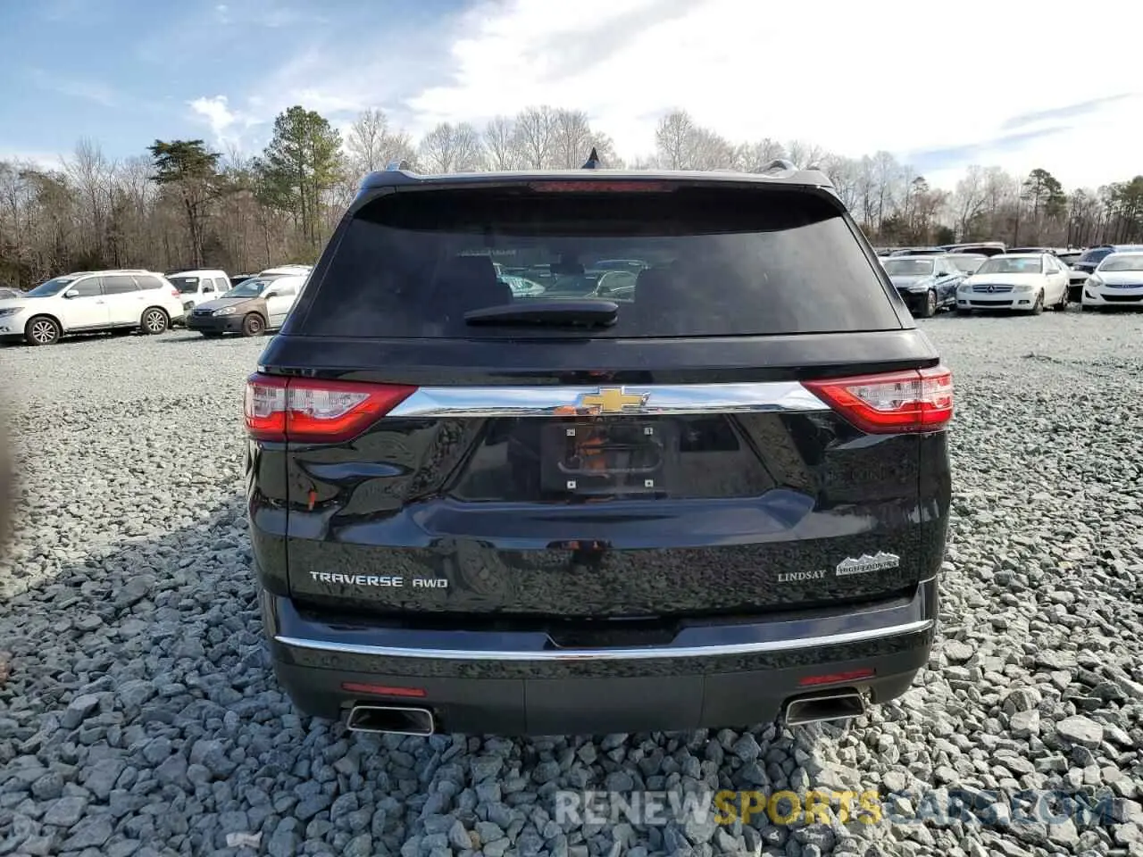 6 Photograph of a damaged car 1GNEVNKW5MJ176538 CHEVROLET TRAVERSE 2021