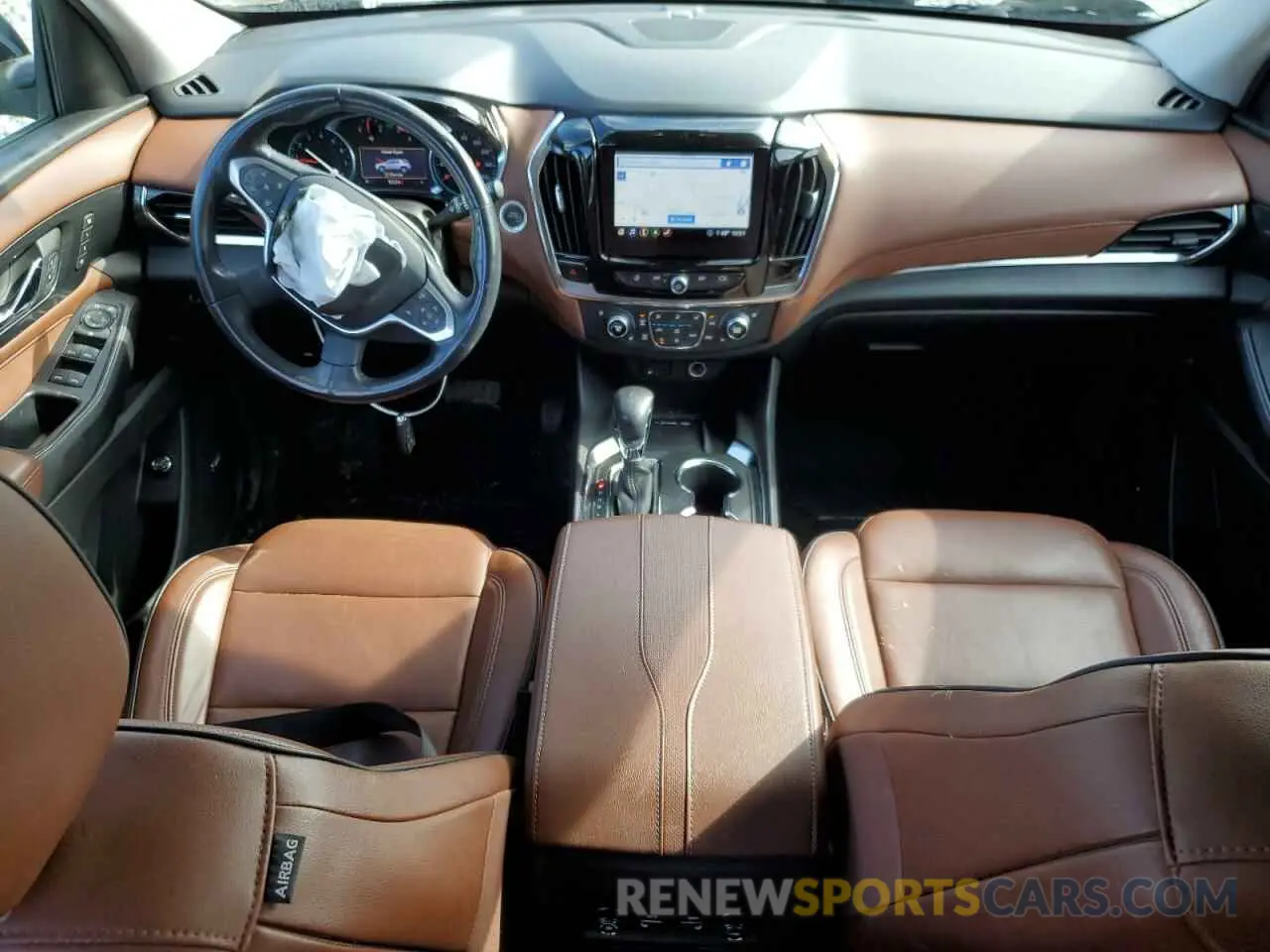 8 Photograph of a damaged car 1GNEVNKW5MJ176538 CHEVROLET TRAVERSE 2021