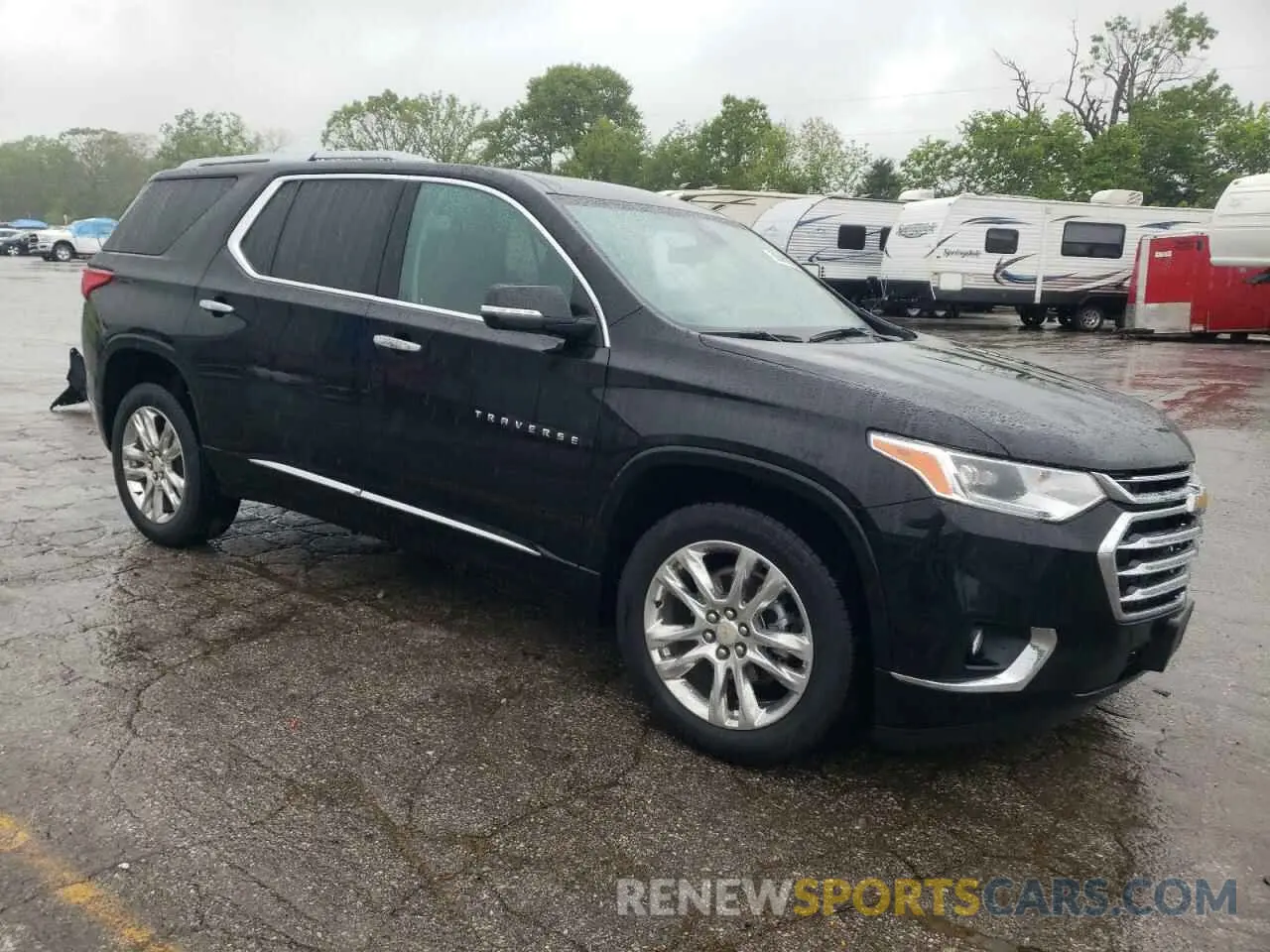 4 Фотография поврежденного автомобиля 1GNEVNKW5MJ266563 CHEVROLET TRAVERSE 2021