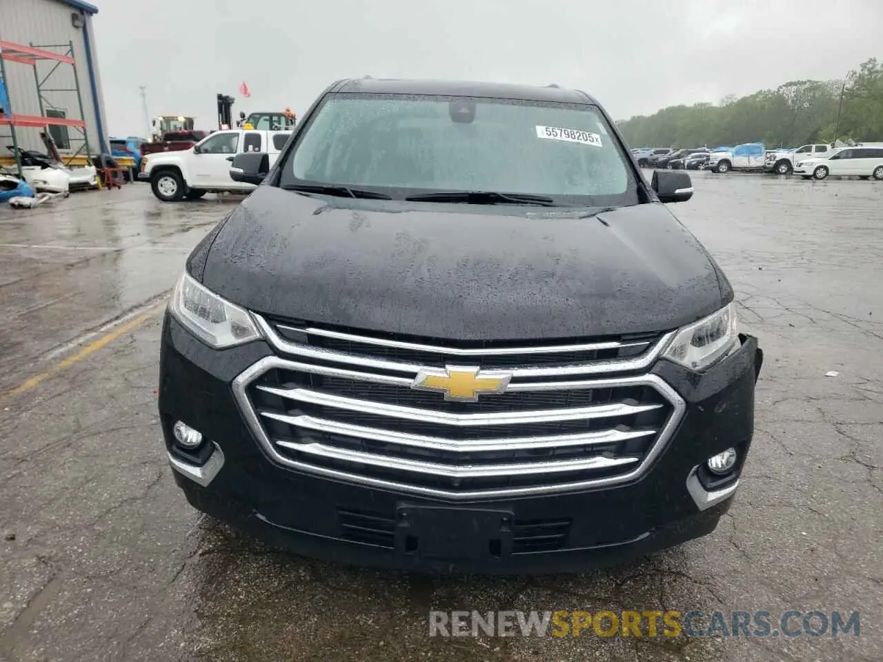 5 Фотография поврежденного автомобиля 1GNEVNKW5MJ266563 CHEVROLET TRAVERSE 2021
