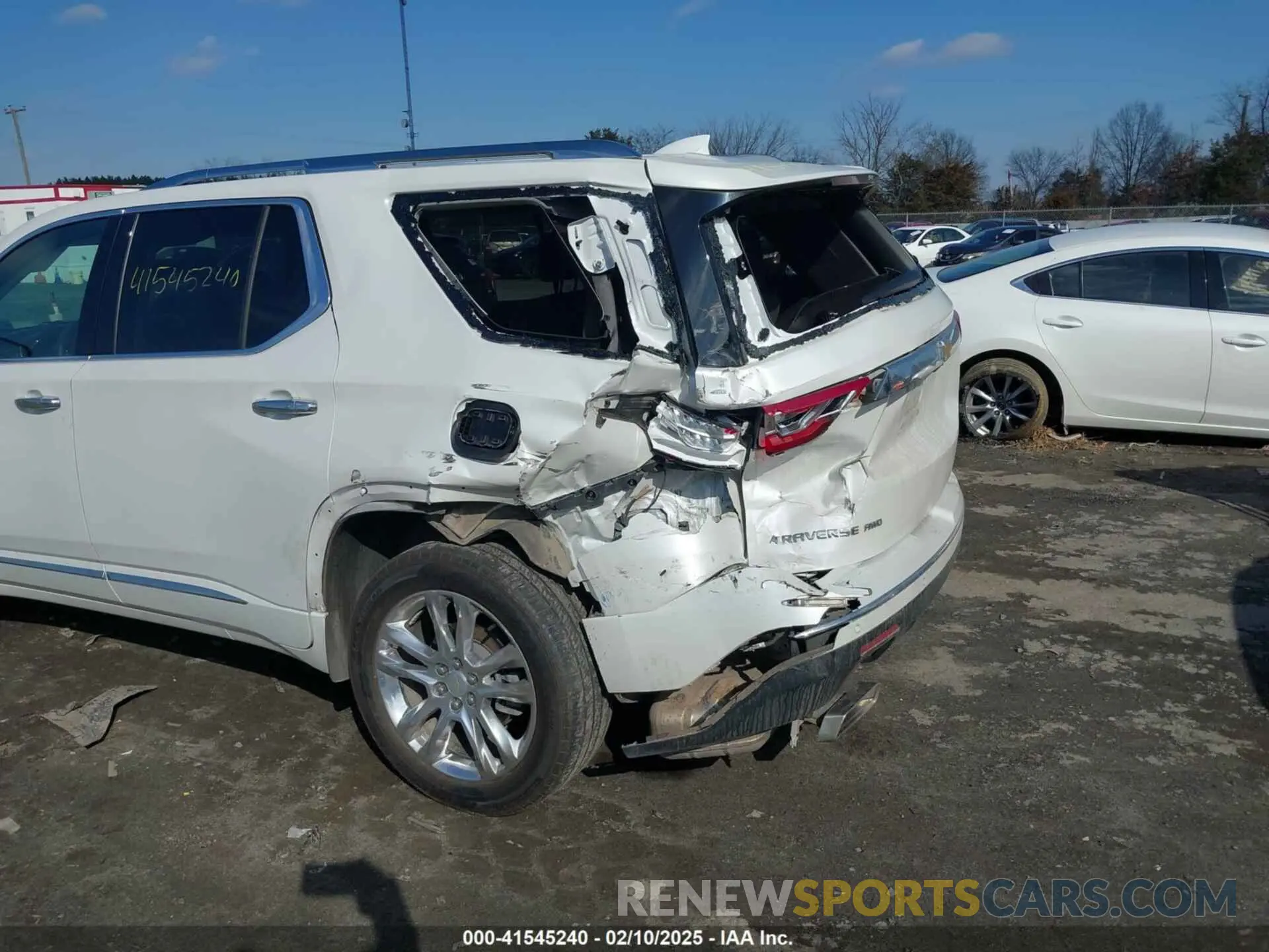 6 Photograph of a damaged car 1GNEVNKW9MJ200257 CHEVROLET TRAVERSE 2021