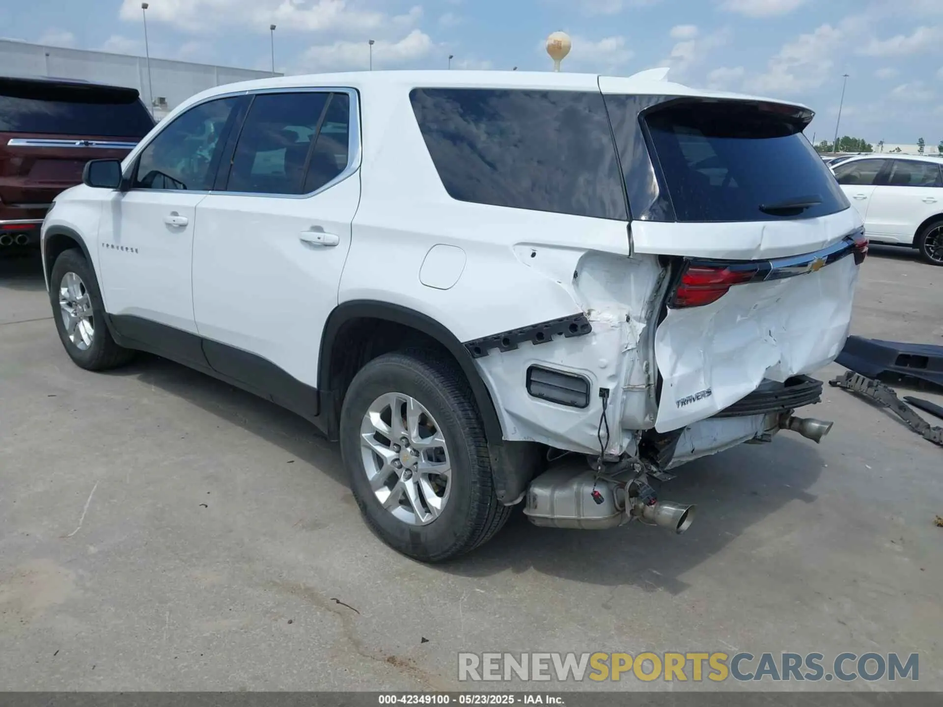 3 Фотография поврежденного автомобиля 1GNERFKW6NJ145164 CHEVROLET TRAVERSE 2022