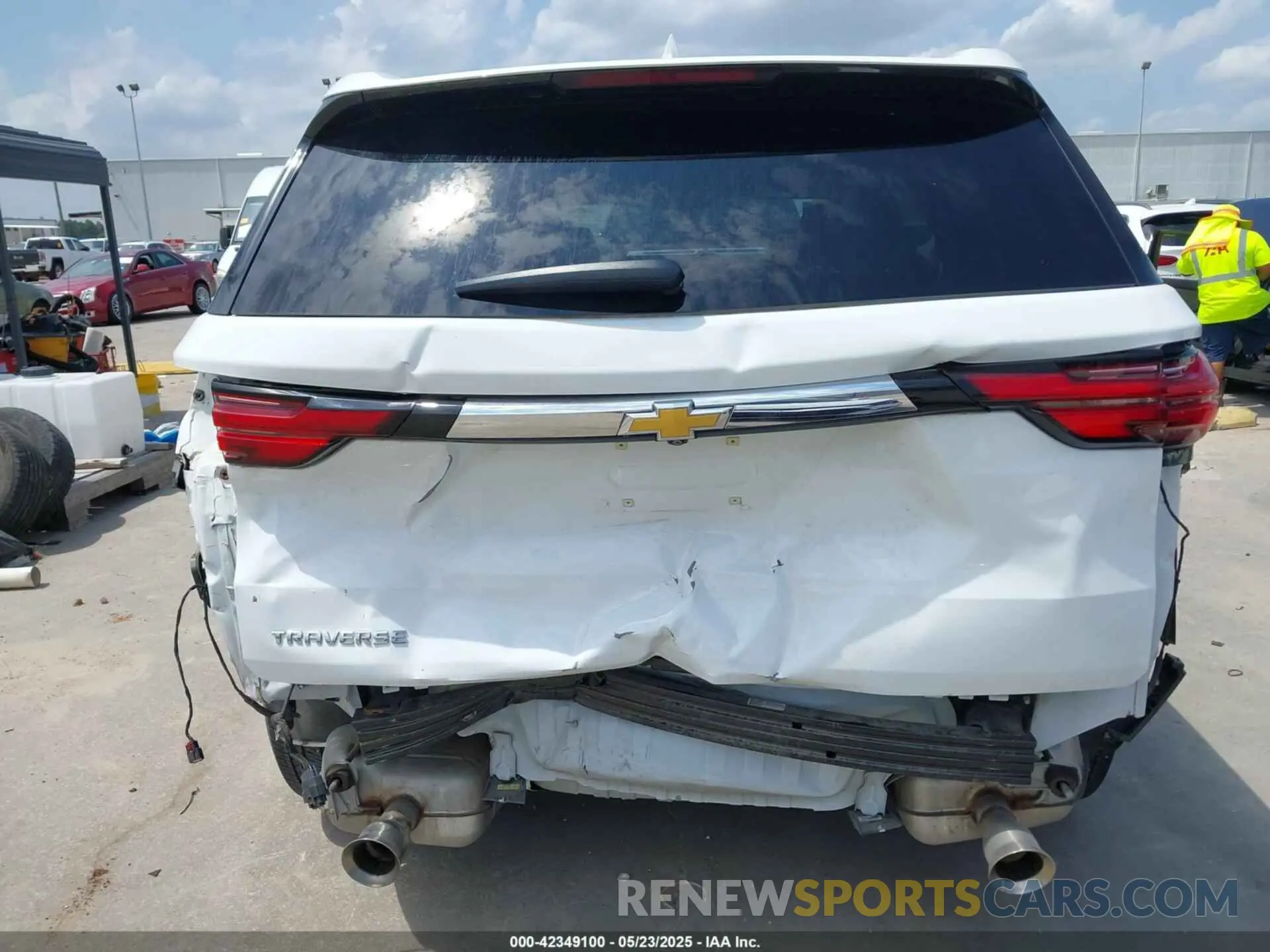 6 Фотография поврежденного автомобиля 1GNERFKW6NJ145164 CHEVROLET TRAVERSE 2022