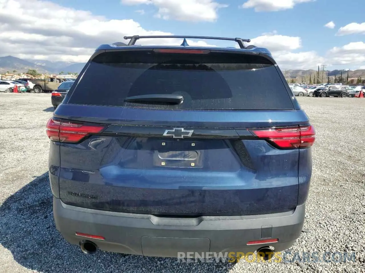 6 Photograph of a damaged car 1GNERFKW7NJ106700 CHEVROLET TRAVERSE 2022
